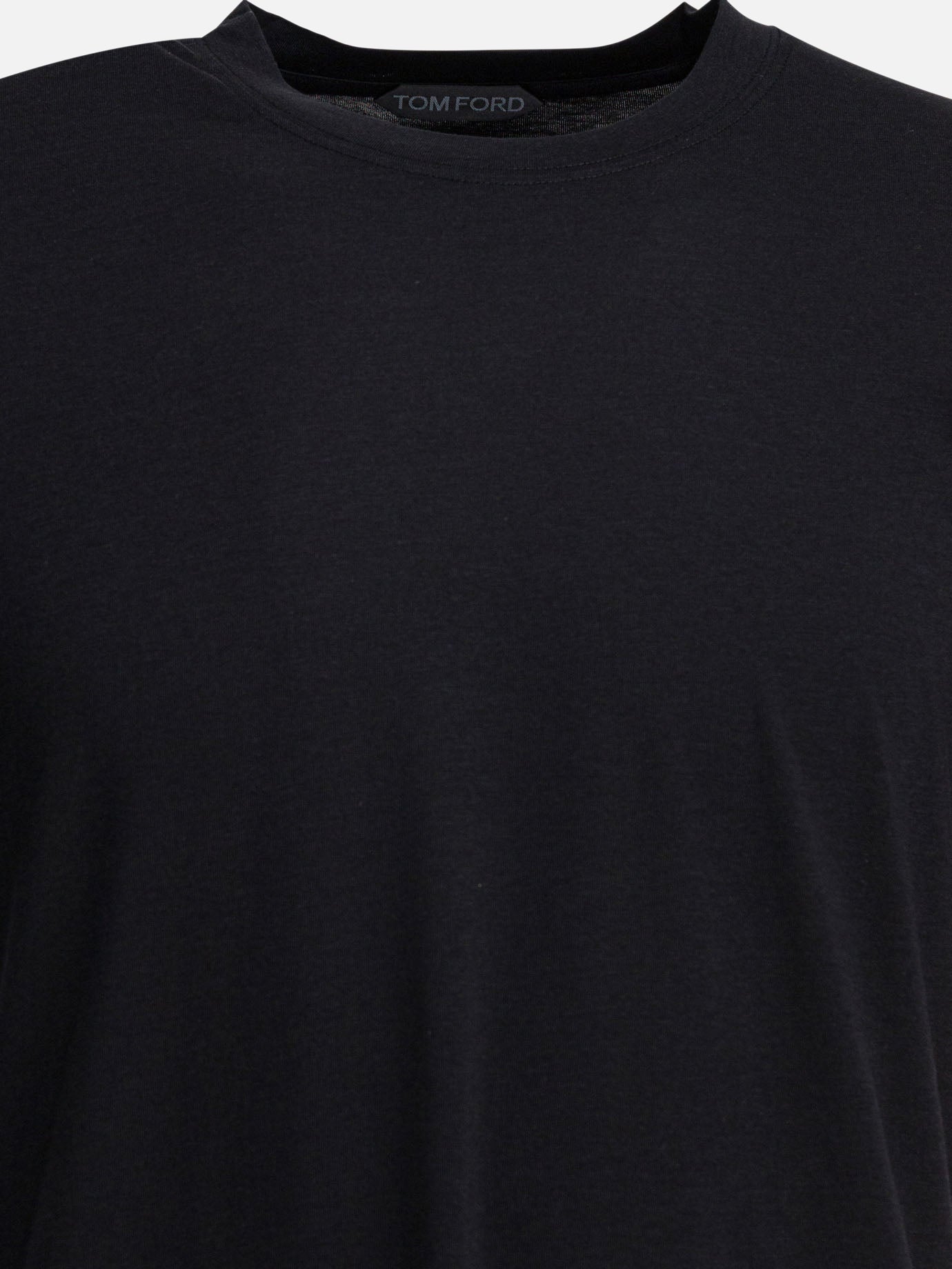 Crewneck t-shirts Solid colour  Black - Tom Ford Men | PDP | VIETTI Online Store | Zoom-Modal_3
