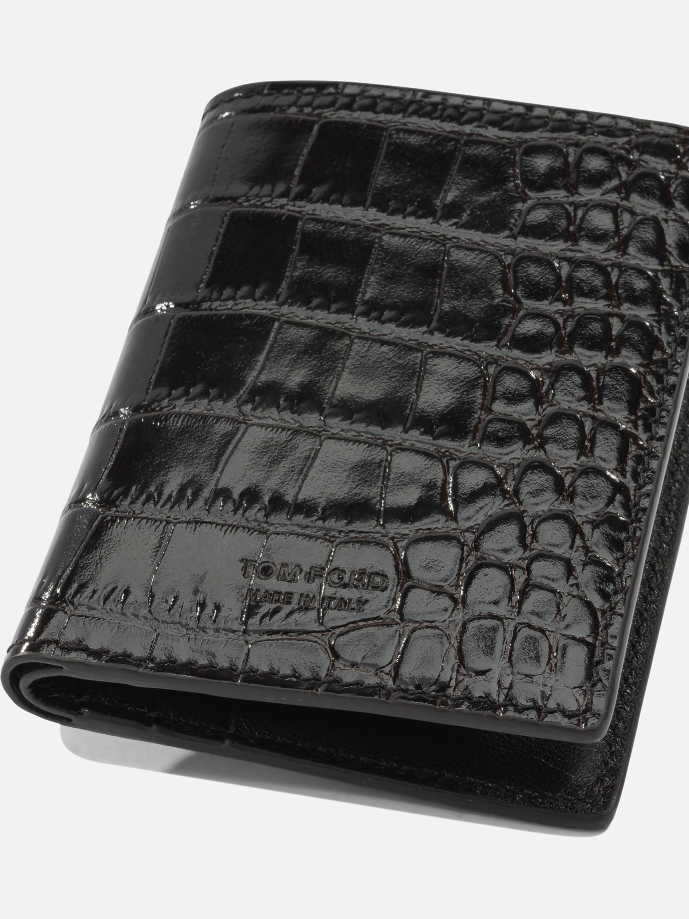 Card holders 100% calf leather - 100 sheep leather  Brown - Tom Ford Men | PDP | VIETTI Online Store | Zoom-Modal_4
