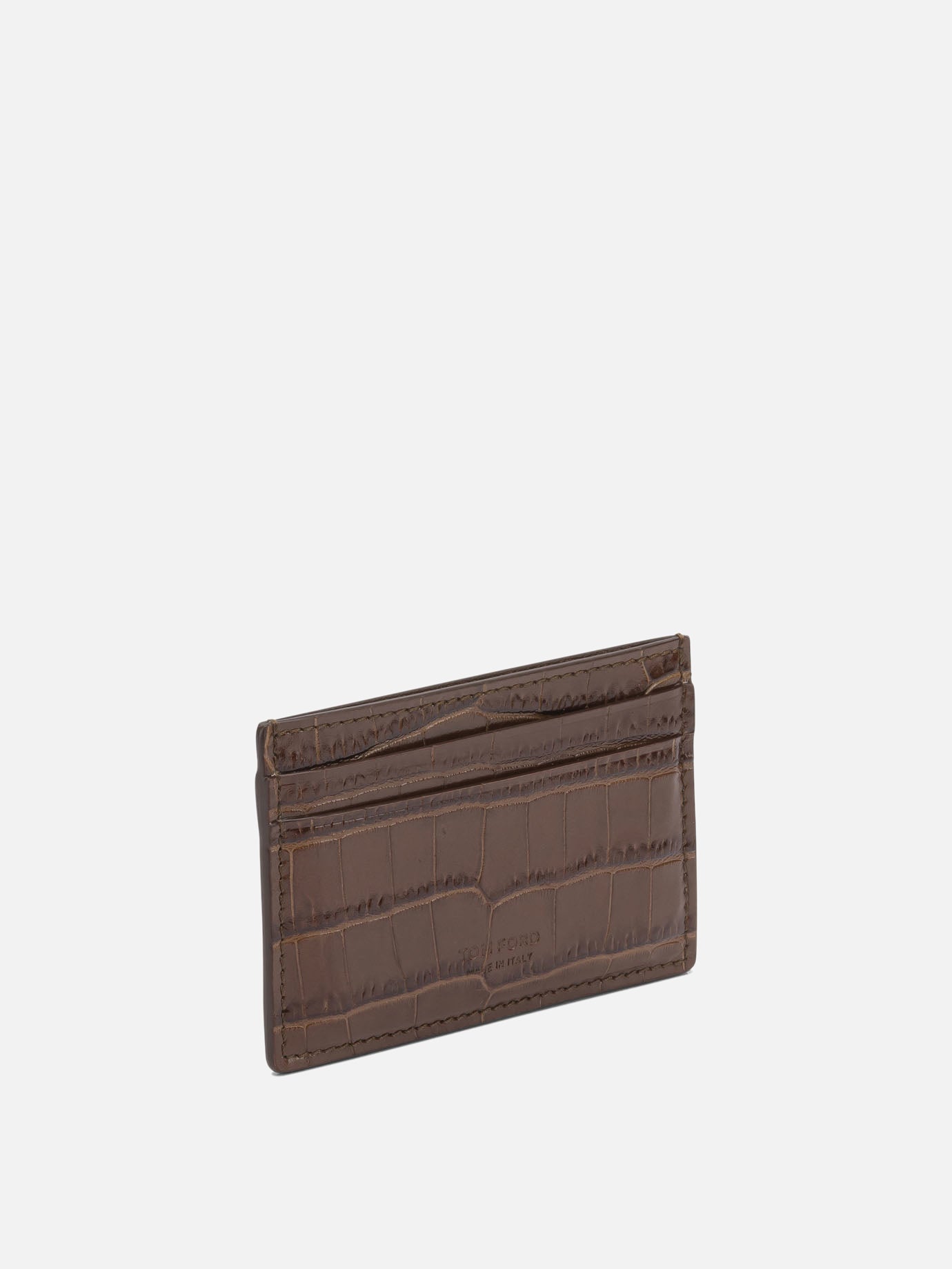 Card holders 100% calf leather  Brown - Tom Ford Men | PDP | VIETTI Online Store | Zoom-Modal_2
