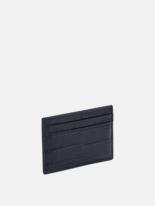 Card holders 100% calf leather  Blue - Tom Ford Men | PLP | VIETTI Online Store | 2
