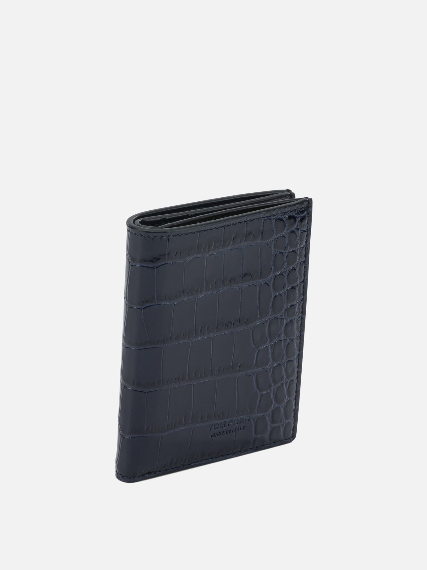 Card holders 100% calf leather  Blue - Tom Ford Men | PDP | VIETTI Online Store | Zoom-Modal_2
