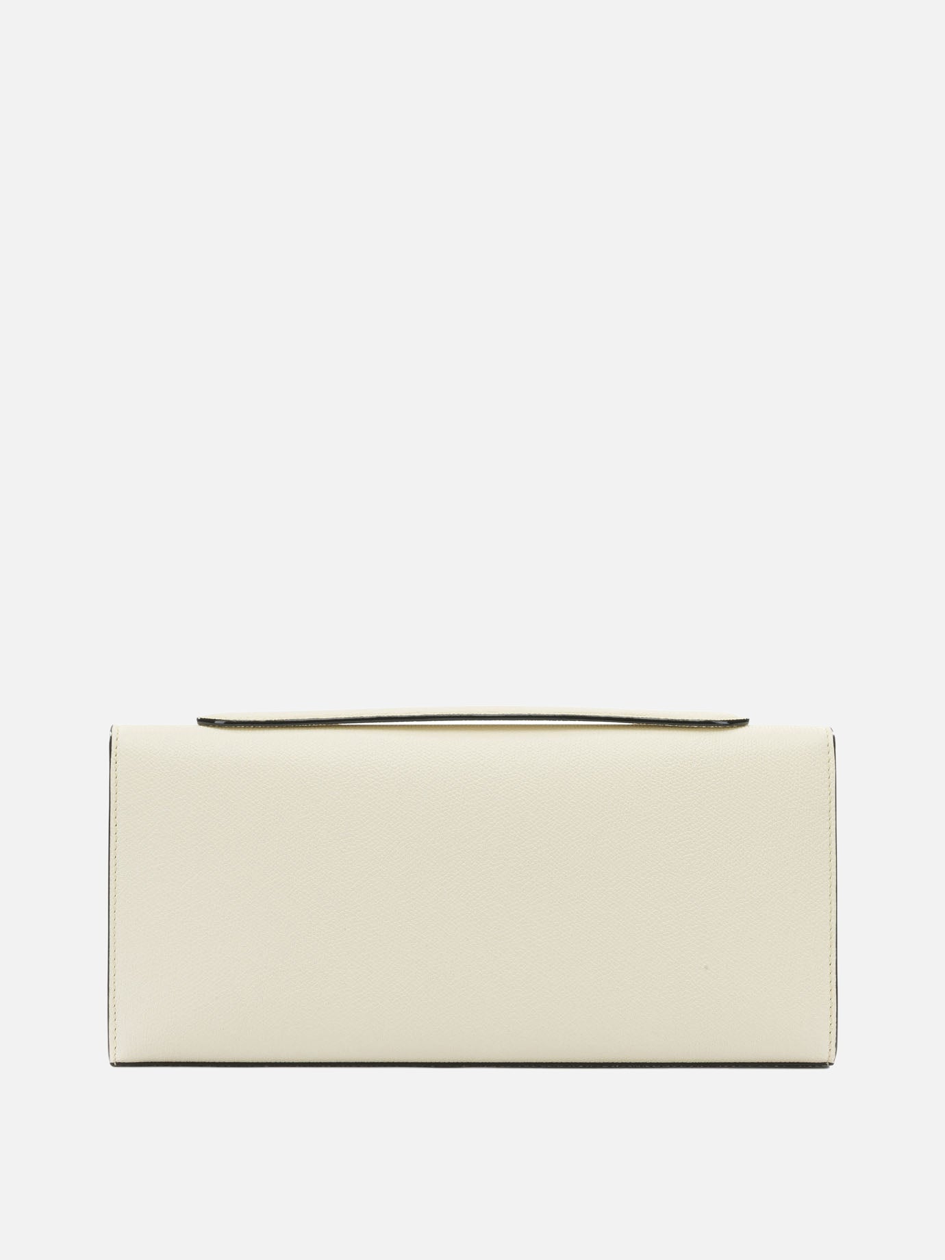 Pouch 100% calf leather  White - Valextra Women | PDP | VIETTI Online Store | thumbnail_3