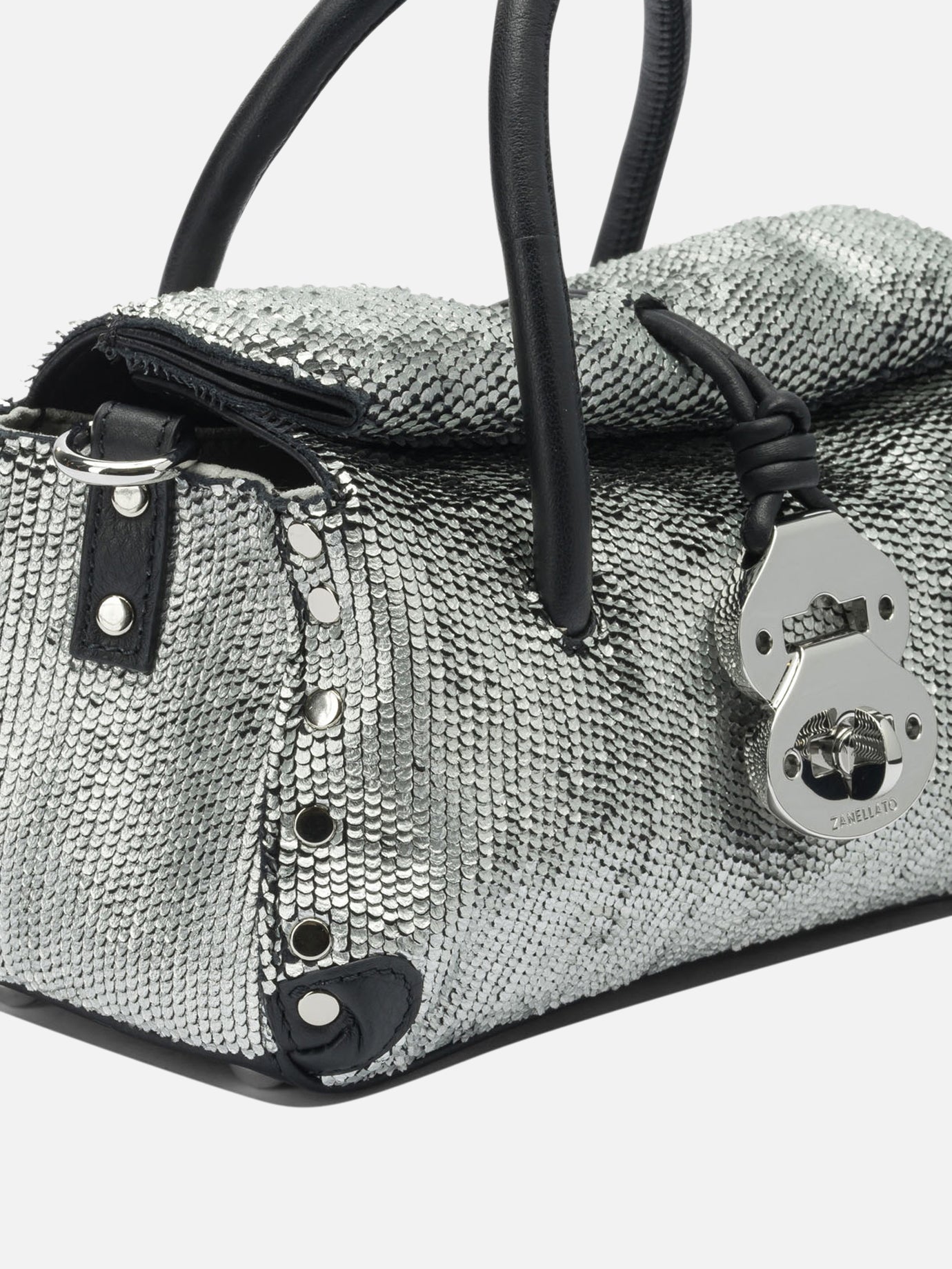 Small bags Solid colour  Silver - Zanellato Women | PDP | VIETTI Online Store | Zoom-Modal_4
