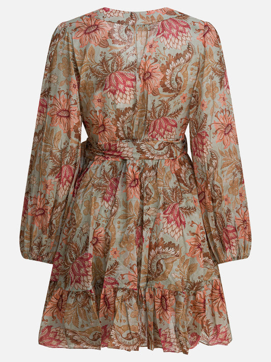 Mini dresses Floral  Green - Zimmermann Women | PDP | VIETTI Online Store | 2
