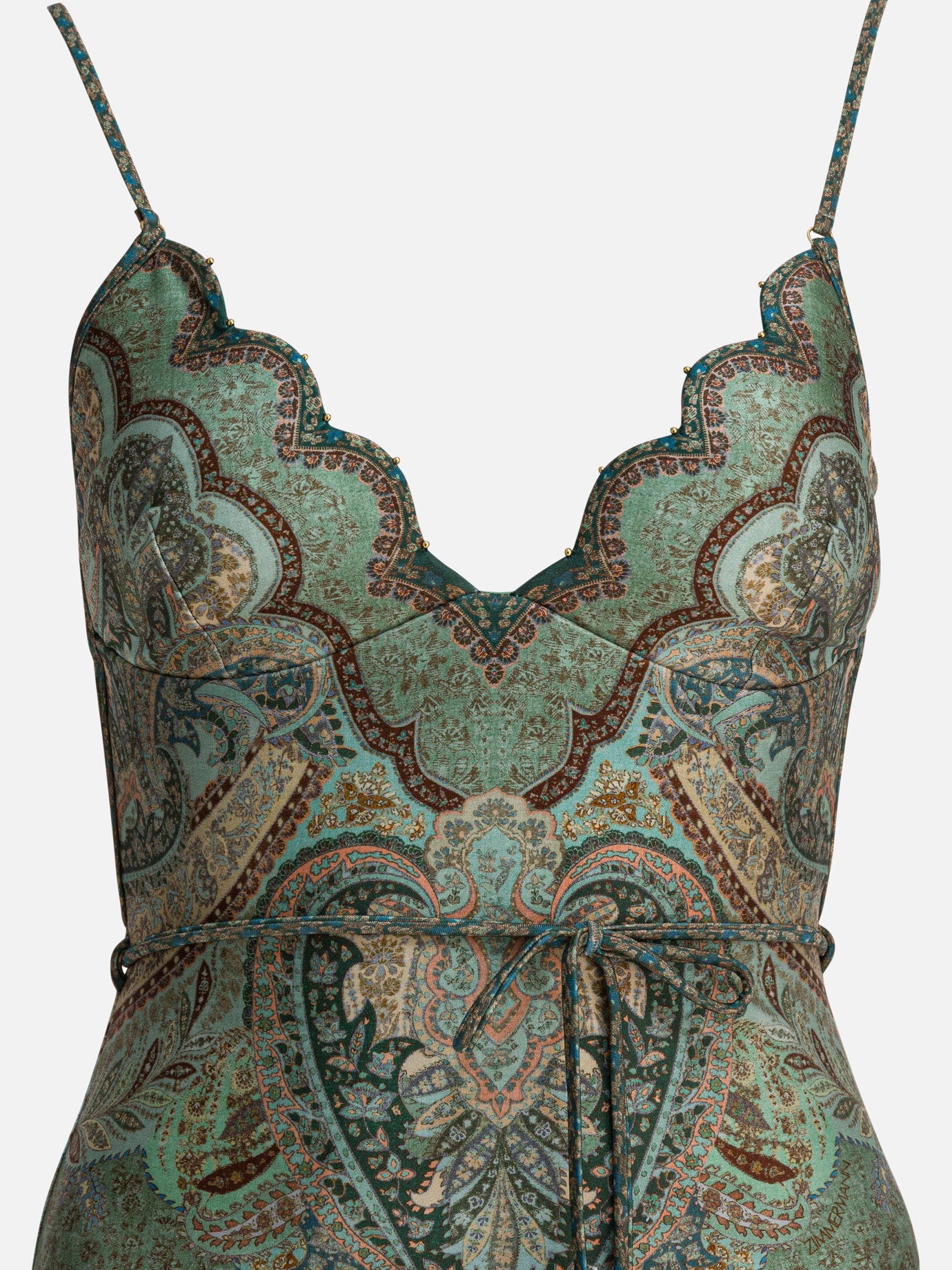 Swimsuits Paisley  Green - Zimmermann Women | PDP | VIETTI Online Store | thumbnail_3