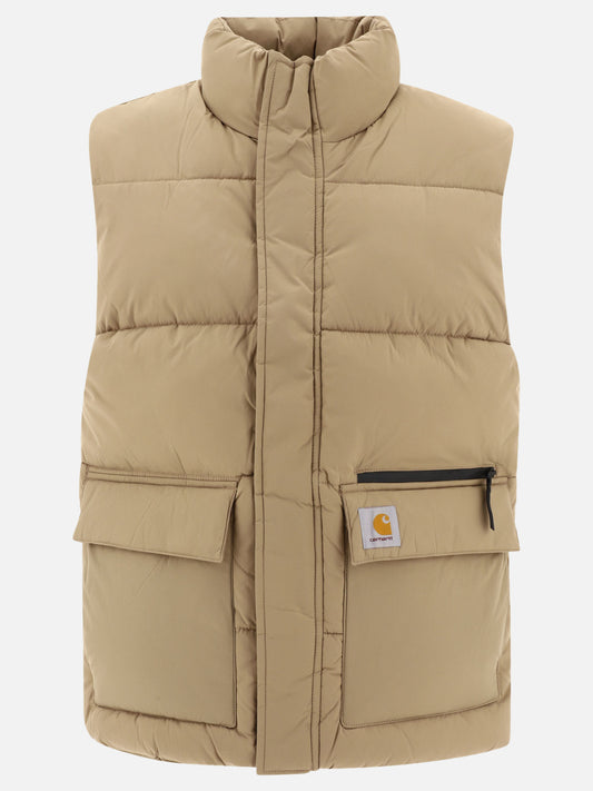 Vest jackets 100% poliammide - Imbottitura: poliestere  Beige - Carhartt WIP Men | PLP | VIETTI Online Store 
