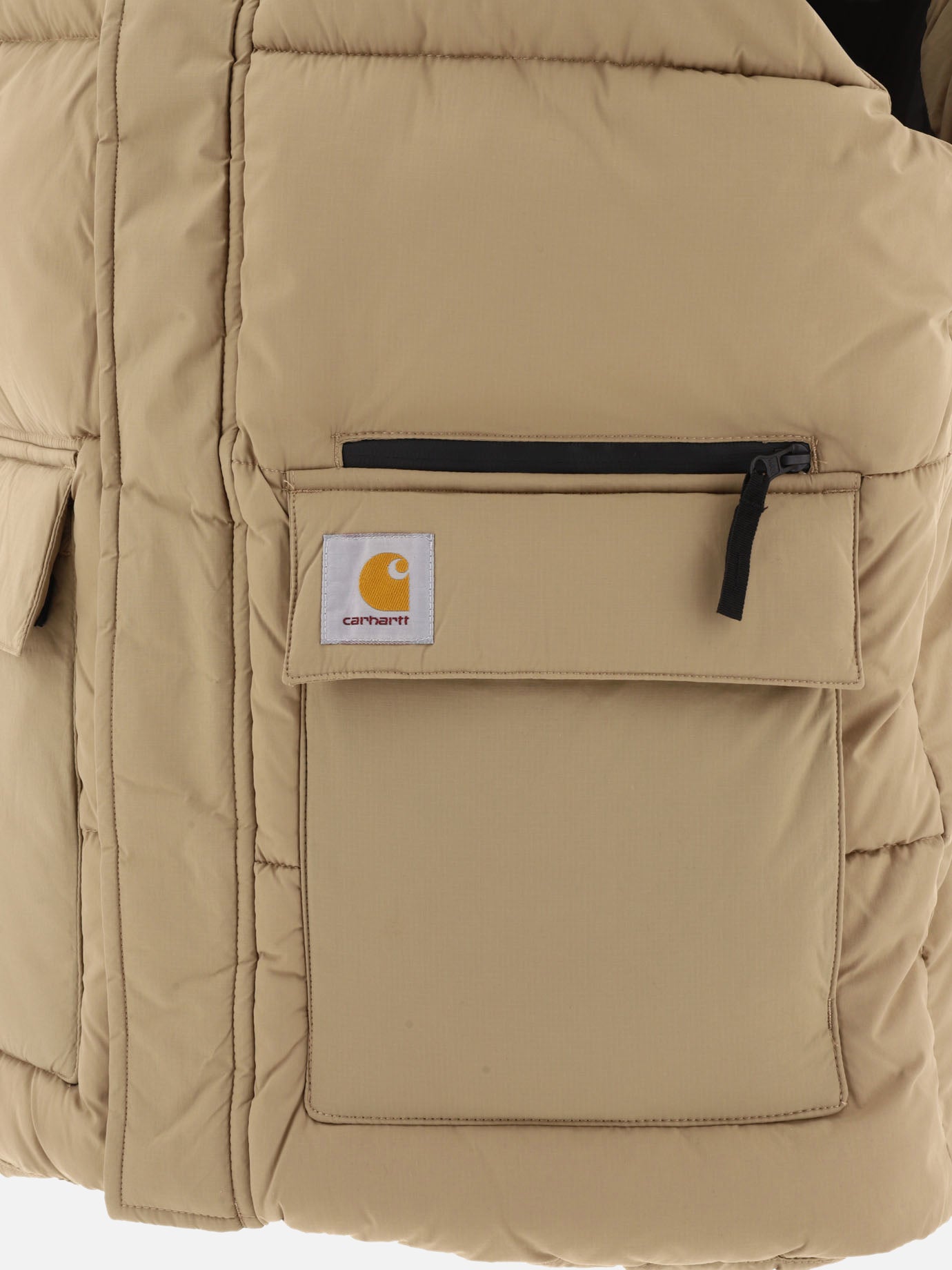 Vest jackets 100% poliammide - Imbottitura: poliestere  Beige - Carhartt WIP Men | PDP | VIETTI Online Store | thumbnail_4
