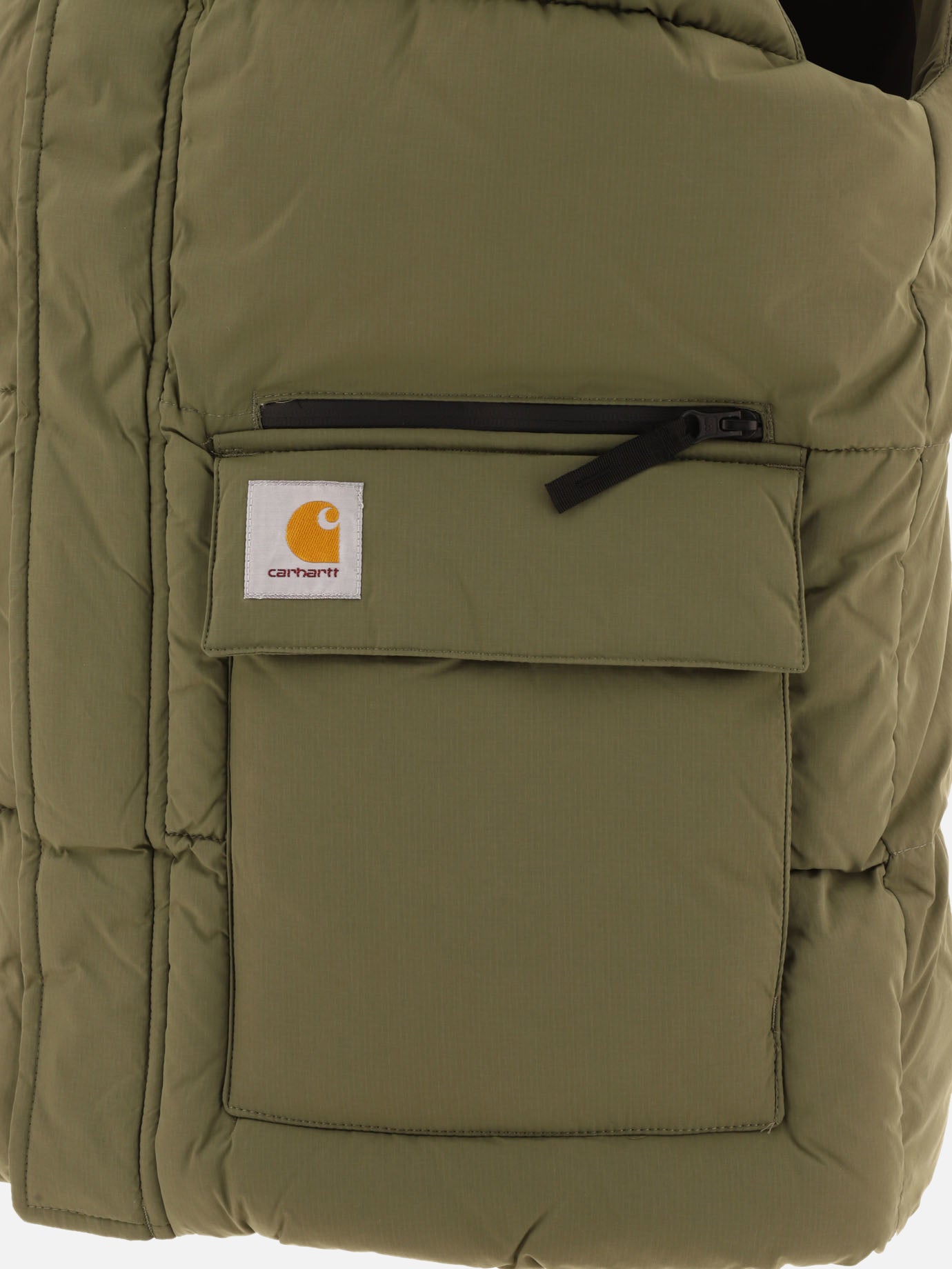 Vest jackets 100% poliammide - Imbottitura: poliestere  Green - Carhartt WIP Men | PDP | VIETTI Online Store | thumbnail_4