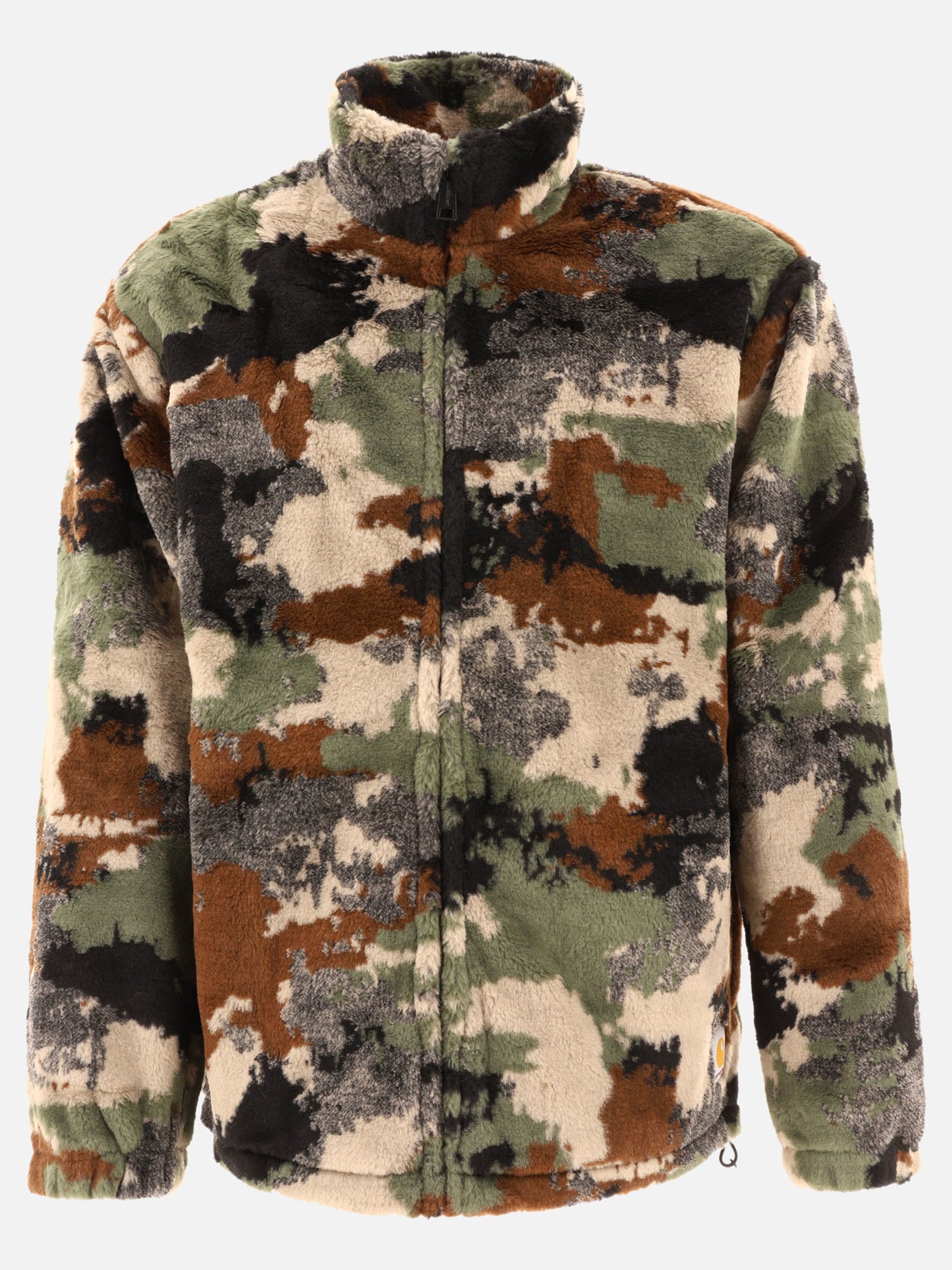 Fleece jackets 60% poliestere 40% acrilico  Green - Carhartt WIP Men | PDP | VIETTI Online Store | thumbnail