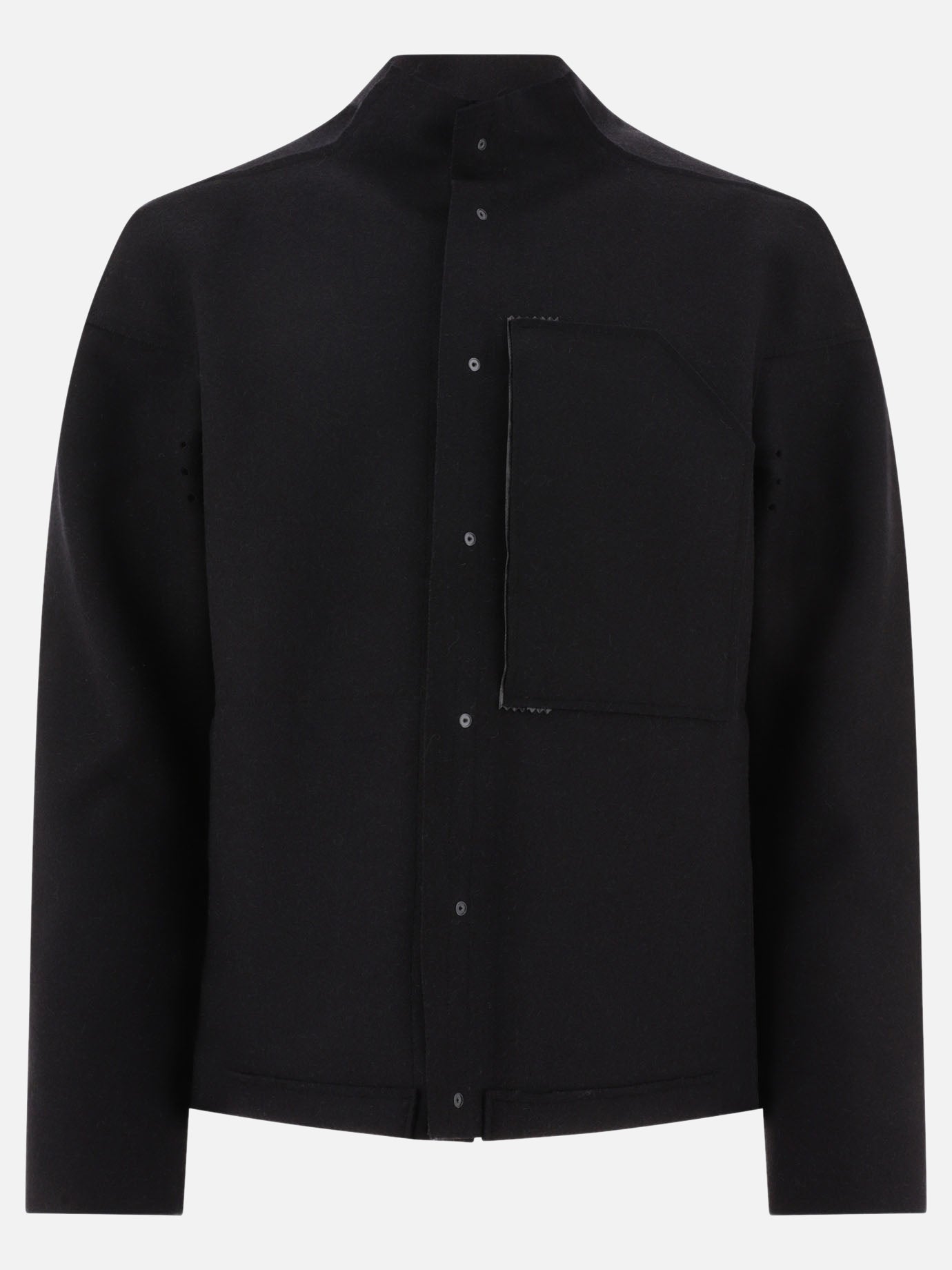 Windbreakers 100% wool  Black - Acronym Men | PDP | VIETTI Online Store | thumbnail