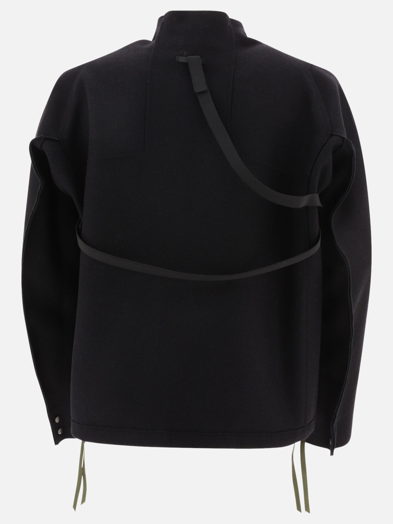 Windbreakers 100% wool  Black - Acronym Men | PDP | VIETTI Online Store | thumbnail_2
