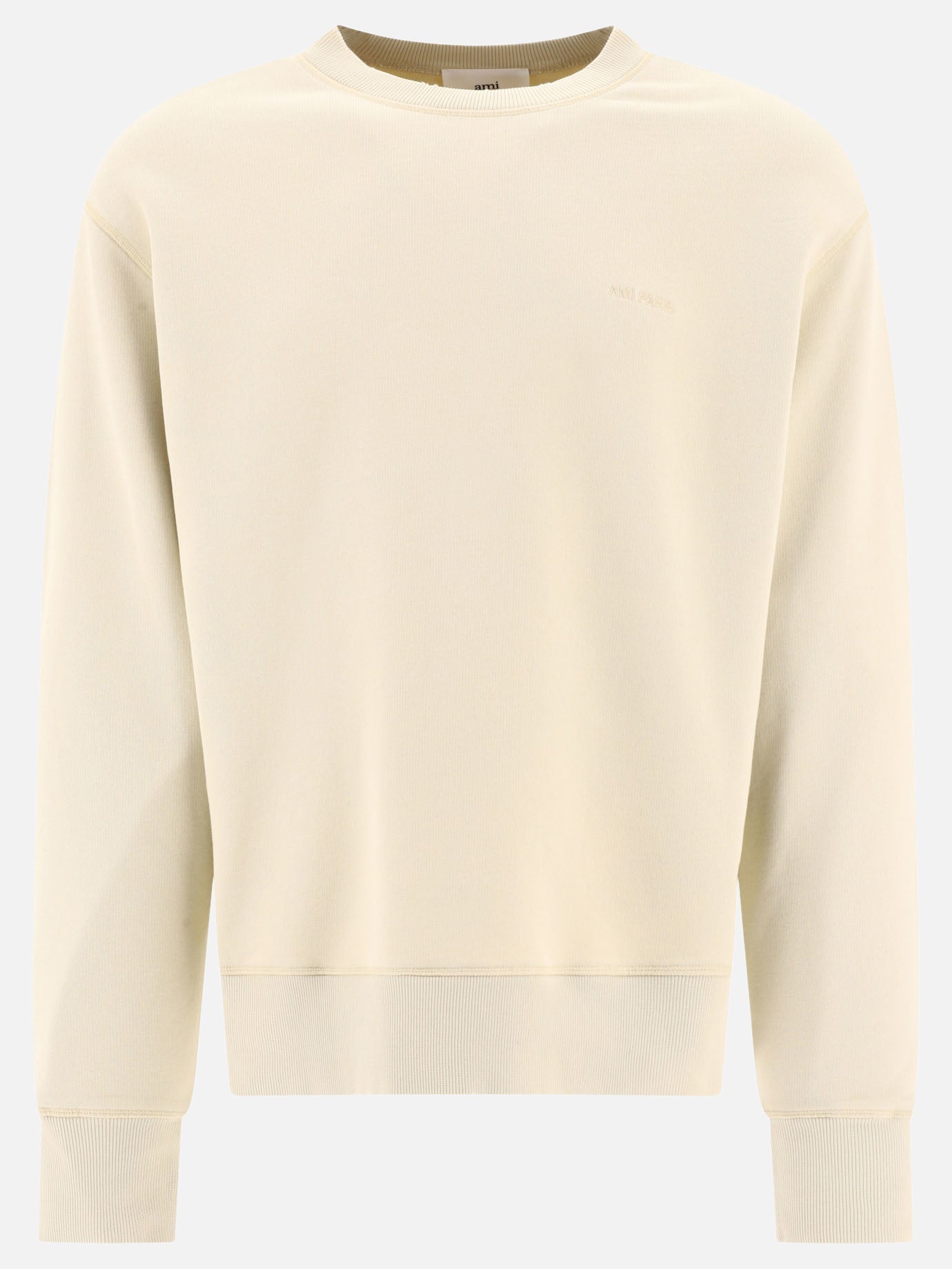 Crewnecks 100% cotton  White - Ami Paris Men | PDP | VIETTI Online Store | Zoom-Modal
