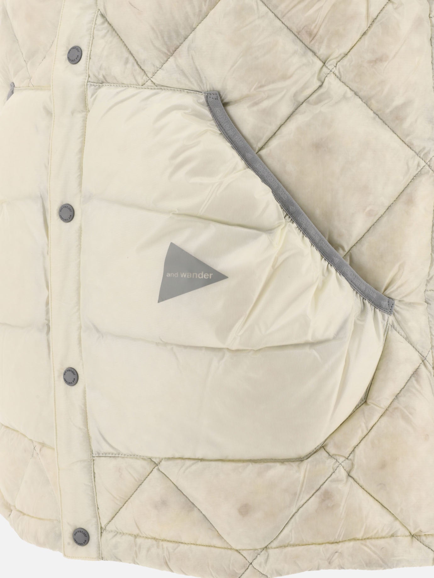Vest jackets 100% nylon - Padding: down and feather  White - and Wander Men | PDP | VIETTI Online Store | Zoom-Modal_4

