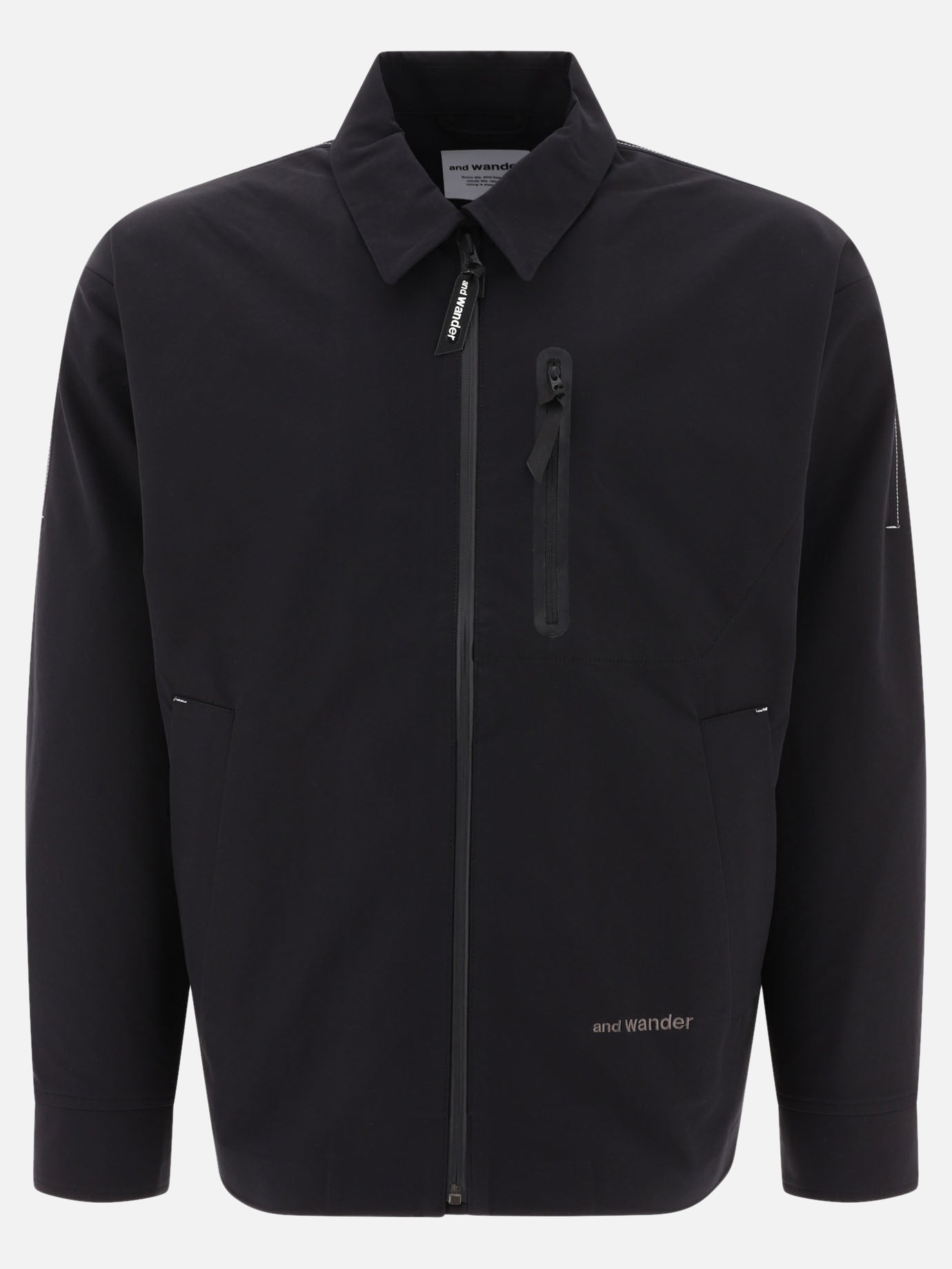 Quilted & Utility Jackets 100% polyester  Black - and Wander Men | PDP | VIETTI Online Store | Zoom-Modal
