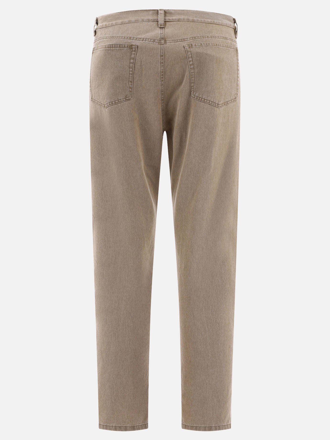 Straight-leg jeans 100% cotone  Beige - A.P.C. Men | PDP | VIETTI Online Store | Zoom-Modal_2
