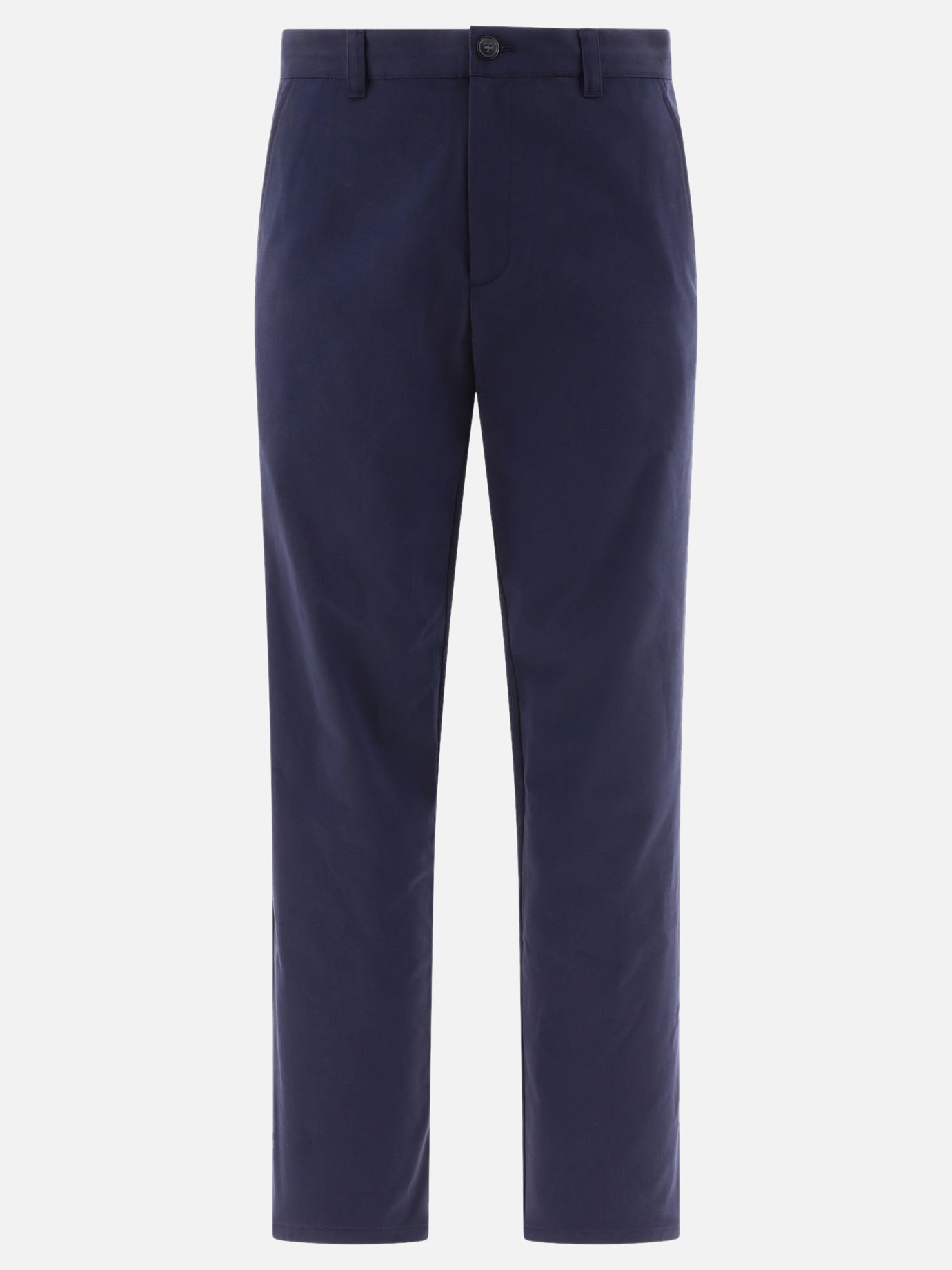 Leisure trousers Solid colour  Blue - A.P.C. Men | PDP | VIETTI Online Store | Zoom-Modal
