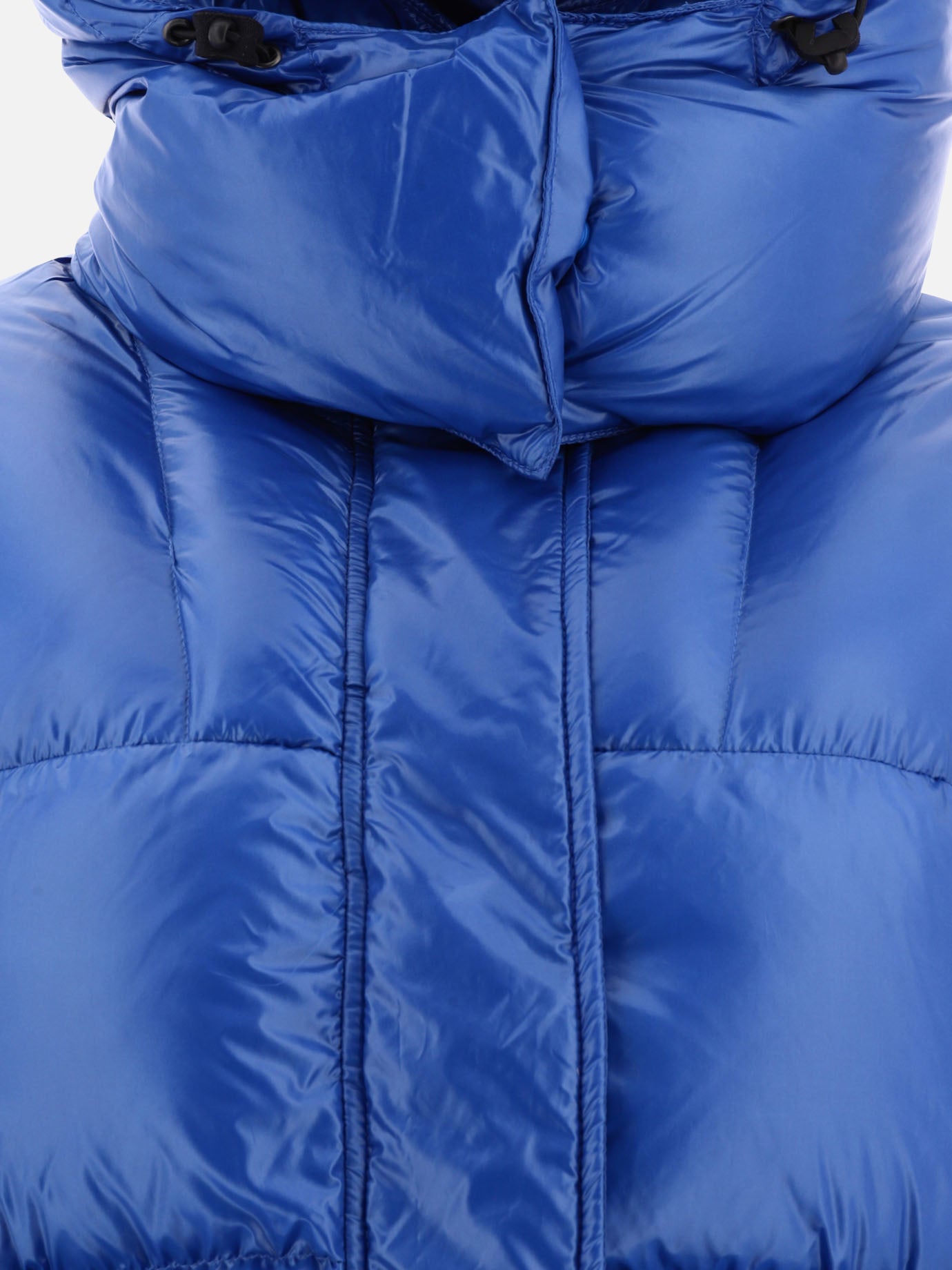 Down jackets 100% polyamide - Padding: down and feathers  Blue - Aspesi Women | PDP | VIETTI Online Store | Zoom-Modal_3
