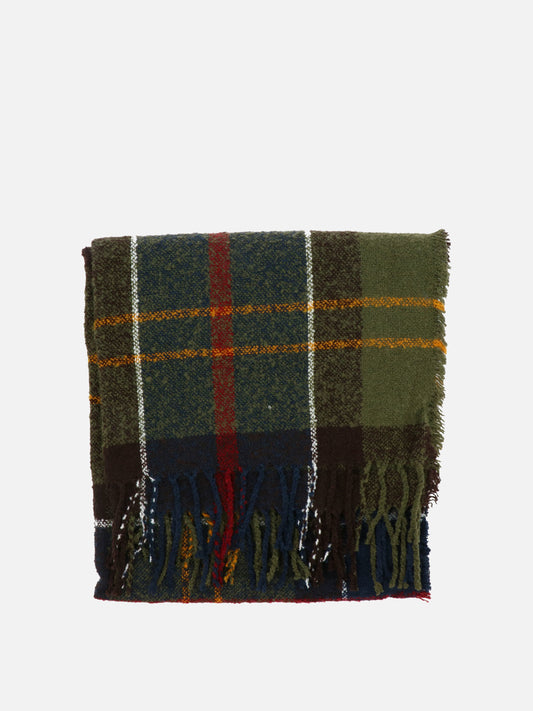 Fringed scarves 100% poliestere  Green - Barbour Women | PLP | VIETTI Online Store 

