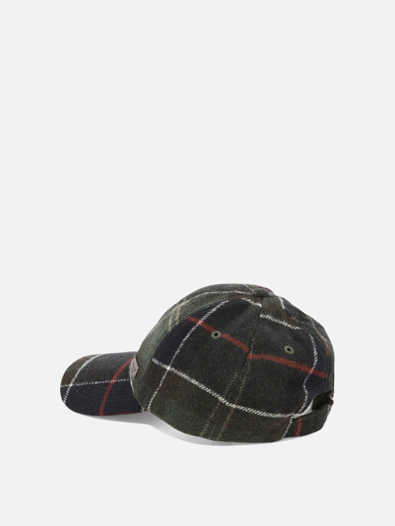 Baseball caps 65% poliestere 20% lana 10% acrilico 5% poliammide  Green - Barbour Men | PDP | VIETTI Online Store | thumbnail_3