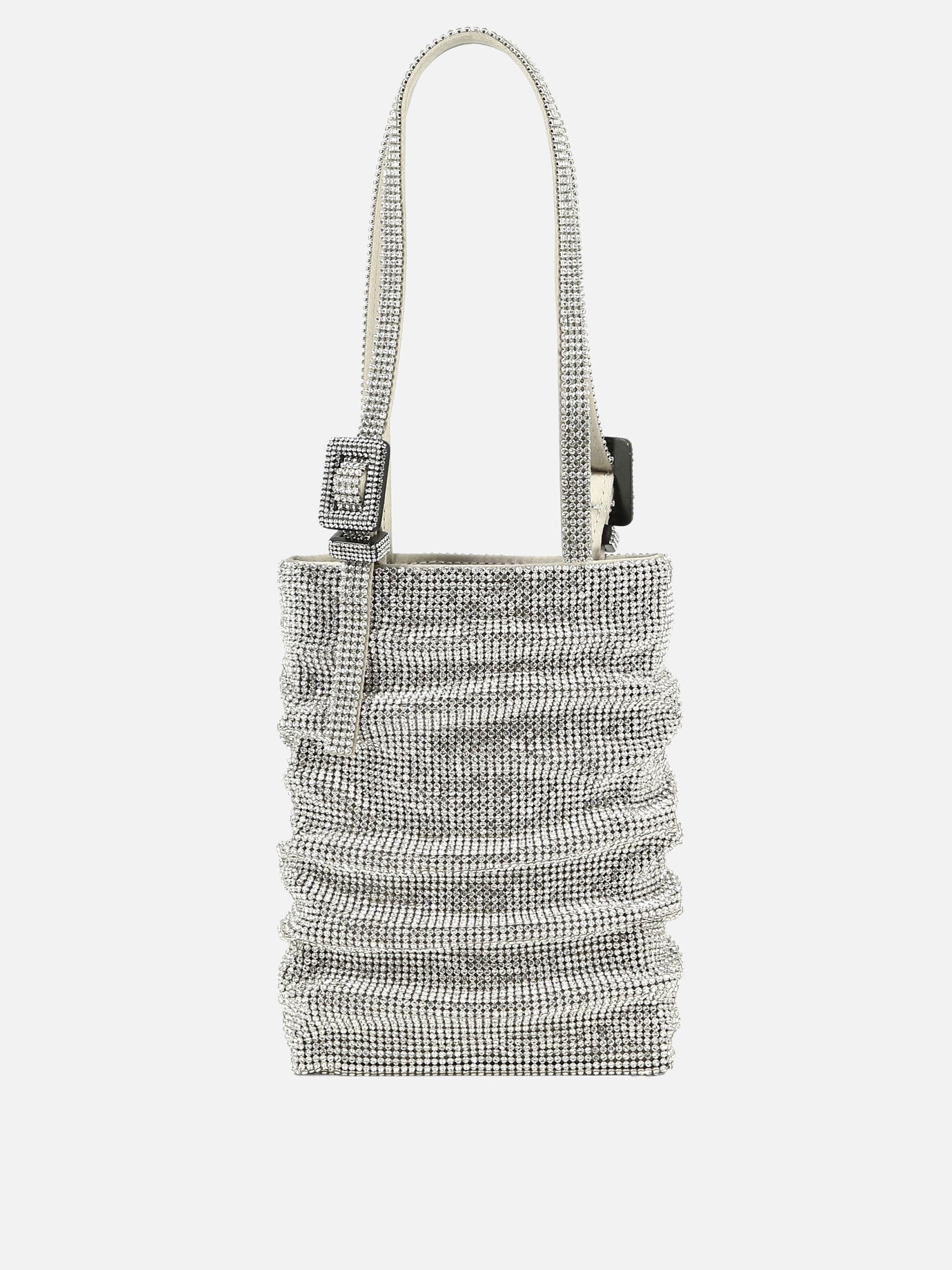 Small bags 100% aluminium mesh  Silver - Benedetta Bruzziches Women | PDP | VIETTI Online Store | thumbnail