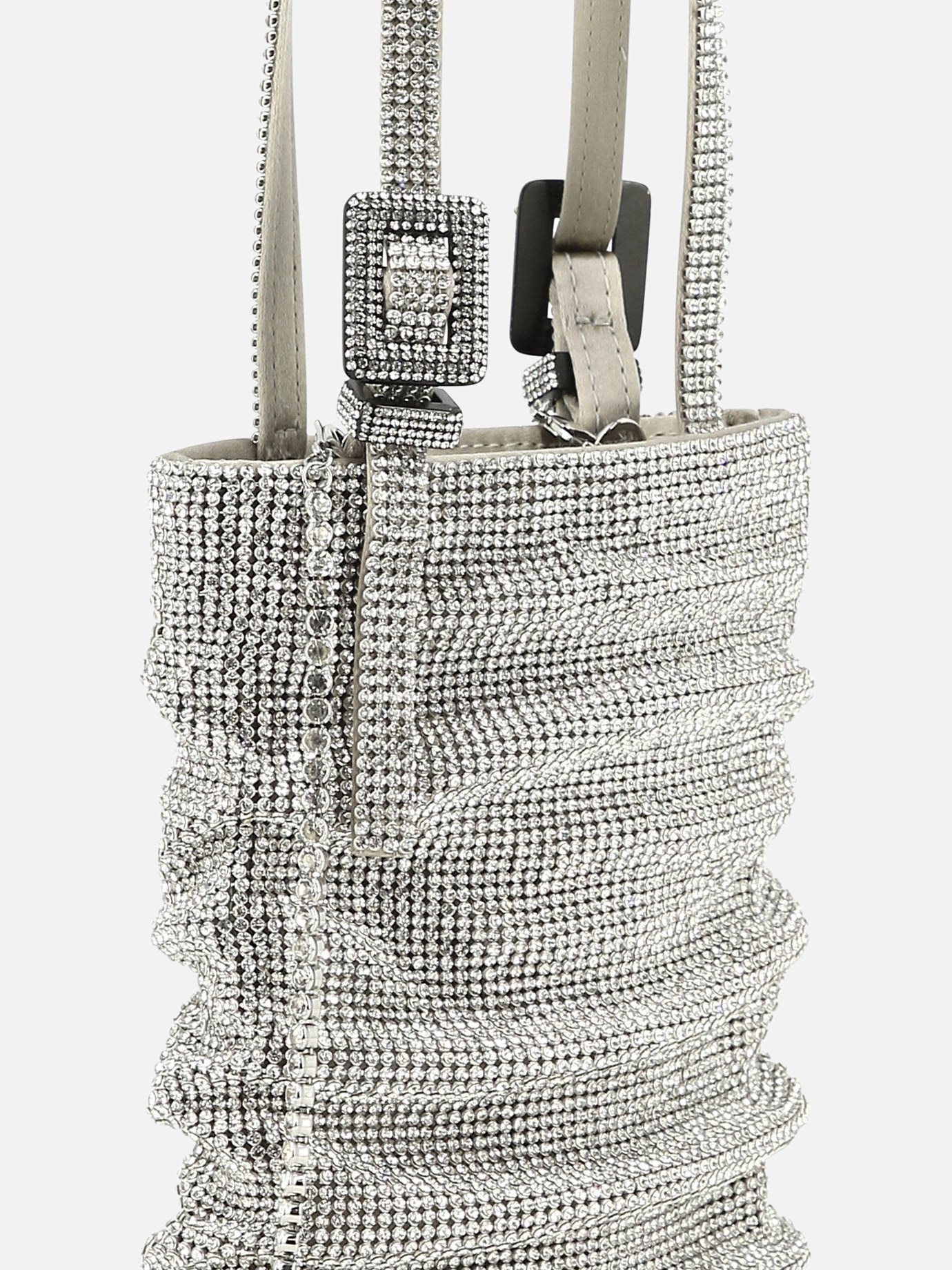 Small bags 100% aluminium mesh  Silver - Benedetta Bruzziches Women | PDP | VIETTI Online Store | thumbnail_4