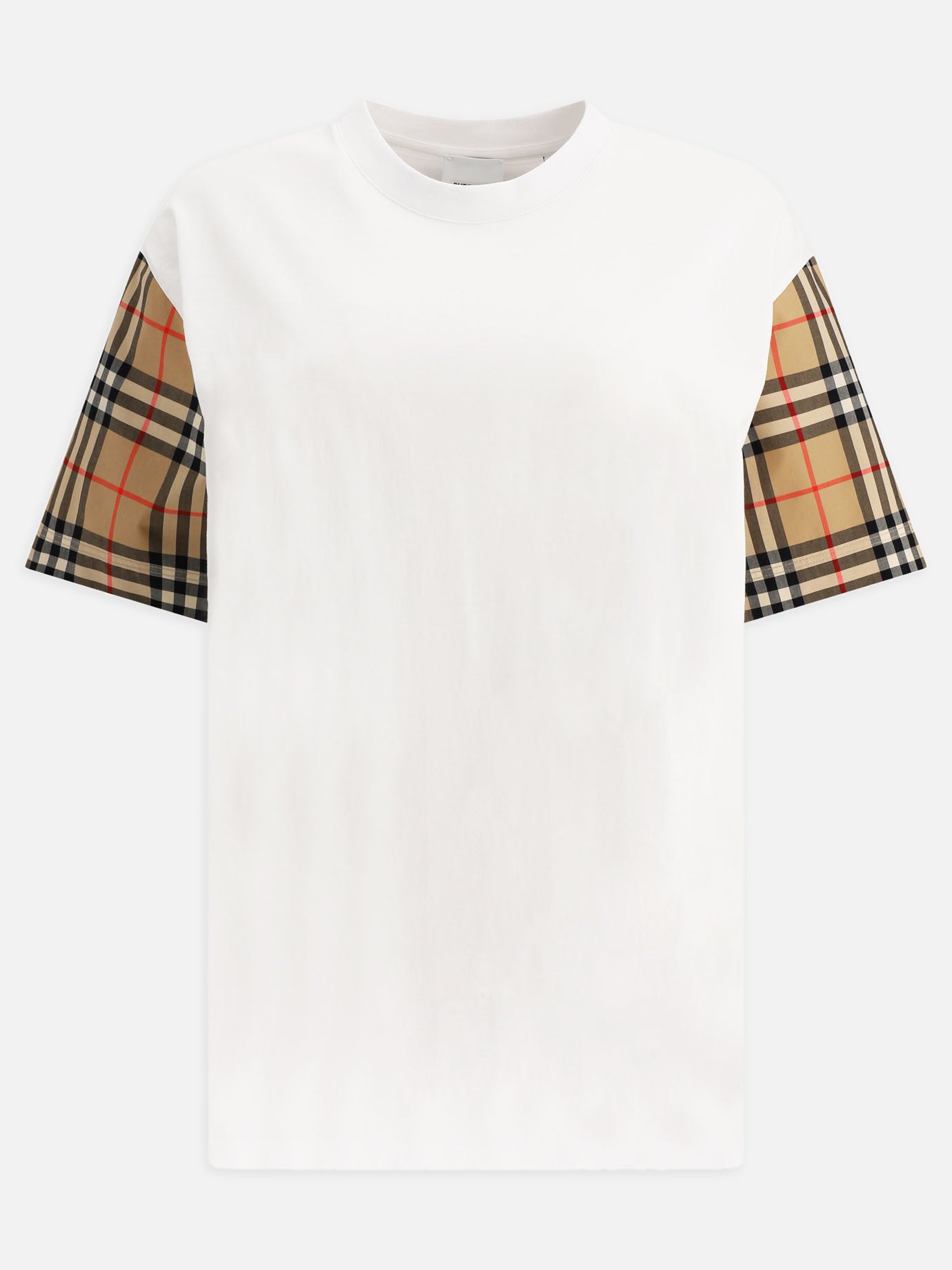 Crewneck t-shirts 100% cotone  White - Burberry Women | PDP | VIETTI Online Store | thumbnail