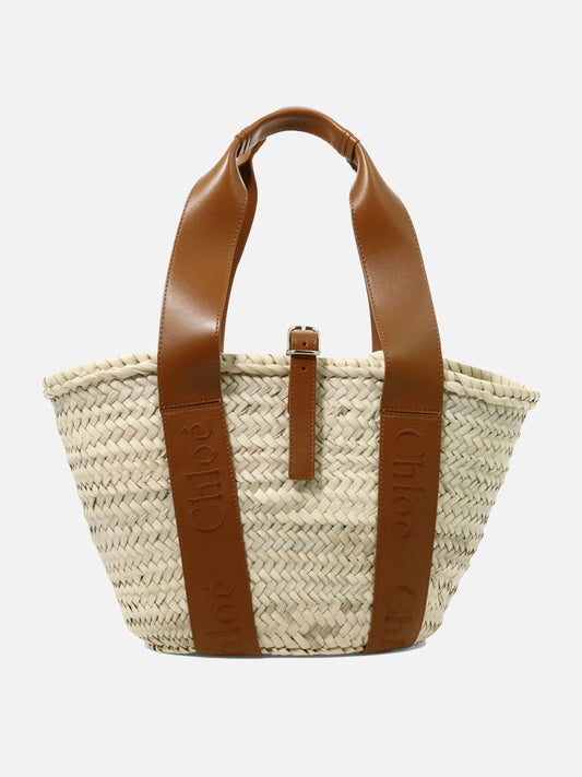 Large bags 80% foglie di palma 20% pelle di vitello  Brown - Chloé Women | PLP | VIETTI Online Store 
