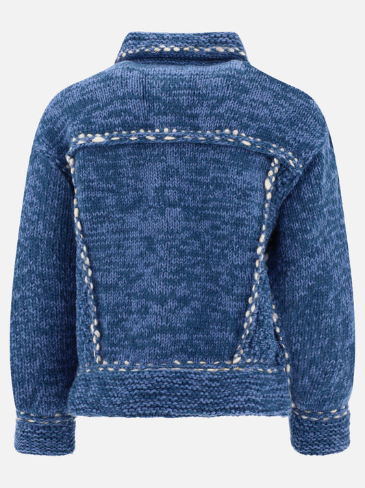Overshirt jackets 100% wool  Light blue - KAPITAL Men | PLP | VIETTI Online Store | 2
