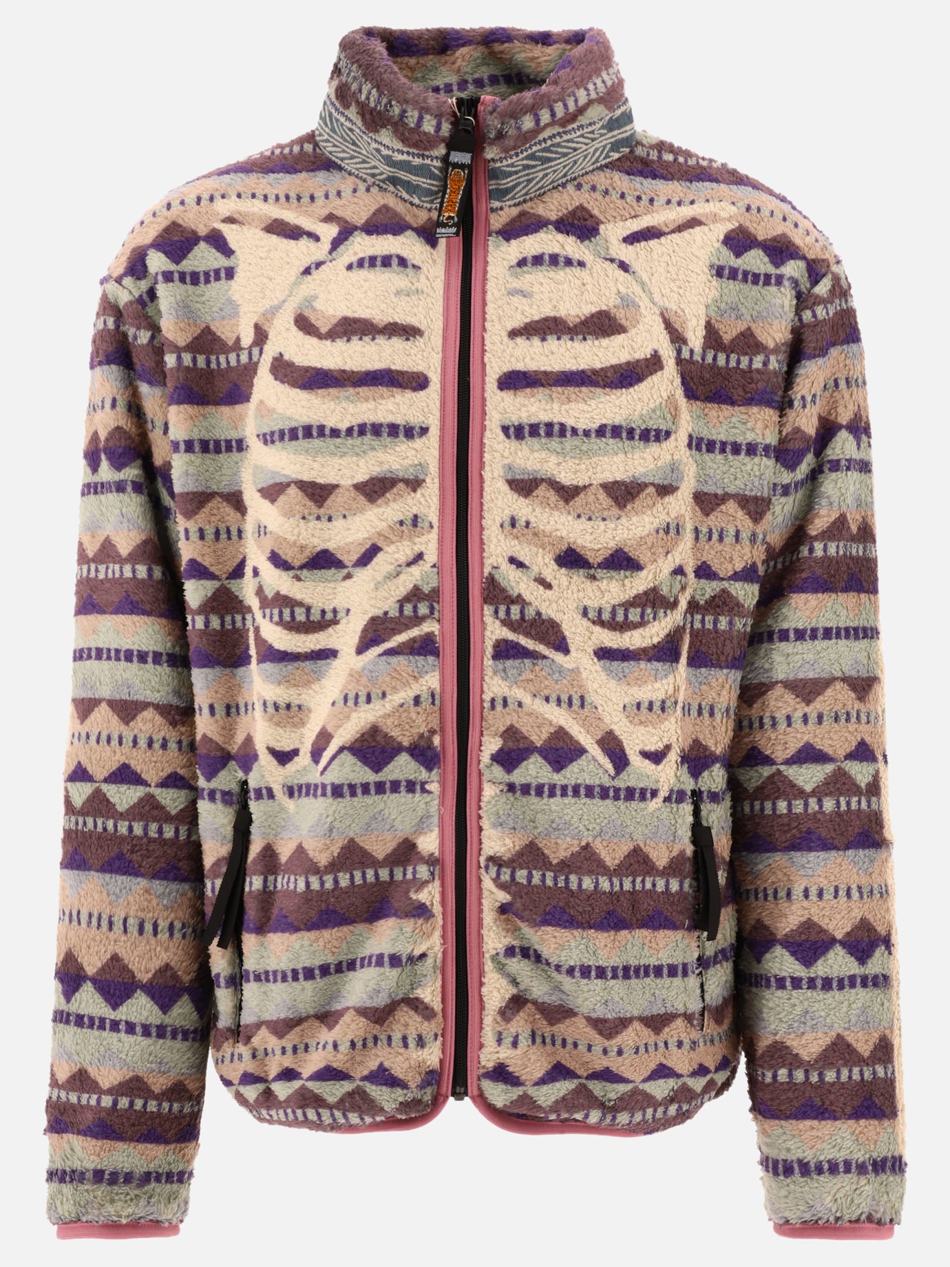 Fleece jackets 100% polyester  Beige - KAPITAL Men | PDP | VIETTI Online Store | thumbnail