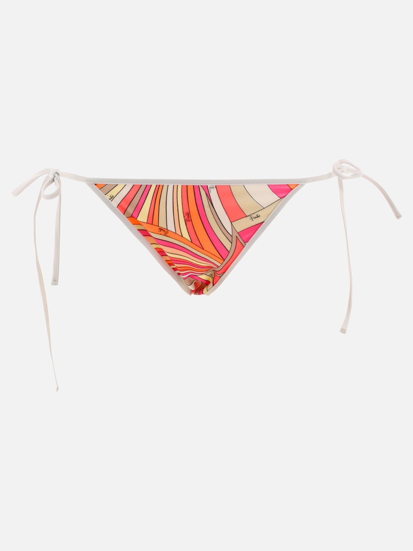 Slip bikini con stampa Iride