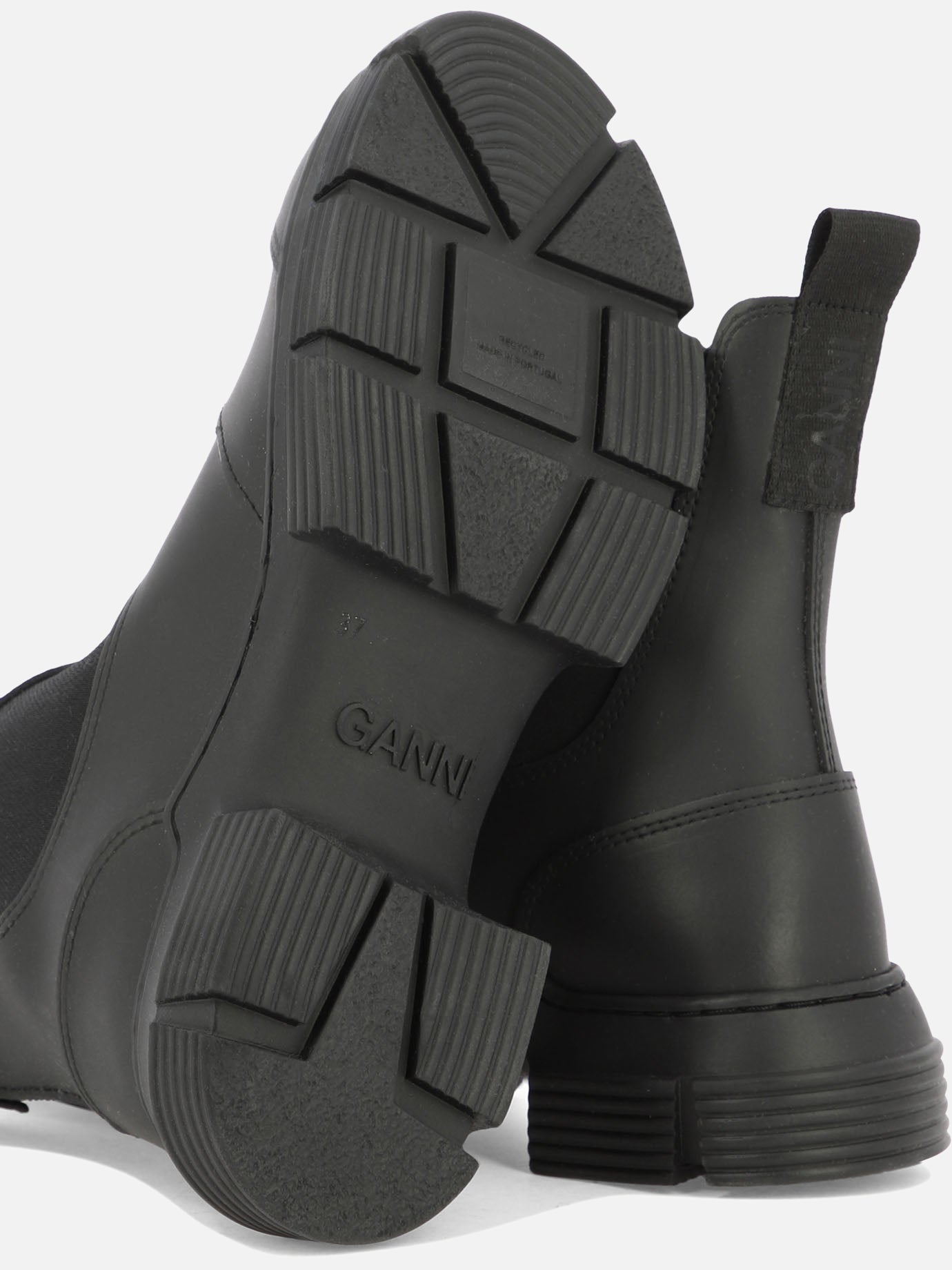 Chelsea boots 100% gomma riciclata - 100% gomma  Black - Ganni Women | PDP | VIETTI Online Store | Zoom-Modal_5
