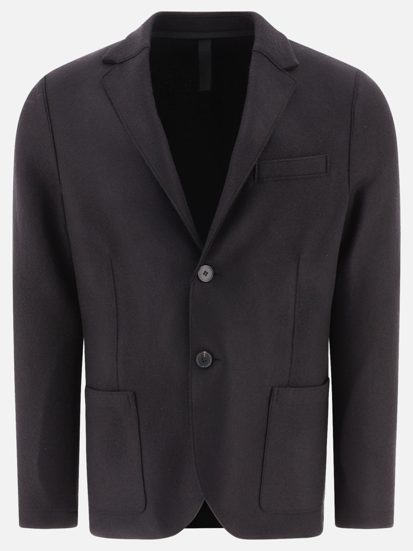 Blazers 100% virgin wool  Black - Harris Wharf London Men | PDP | VIETTI Online Store | thumbnail