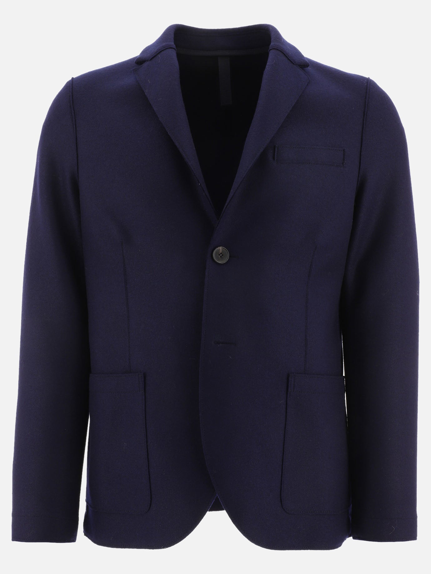 Blazers 100% virgin wool  Blue - Harris Wharf London Men | PDP | VIETTI Online Store | thumbnail