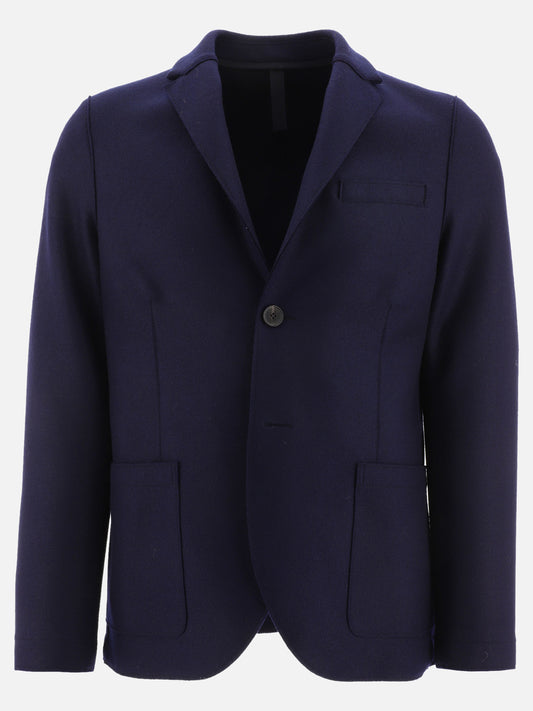 Blazers 100% virgin wool  Blue - Harris Wharf London Men | PLP | VIETTI Online Store 
