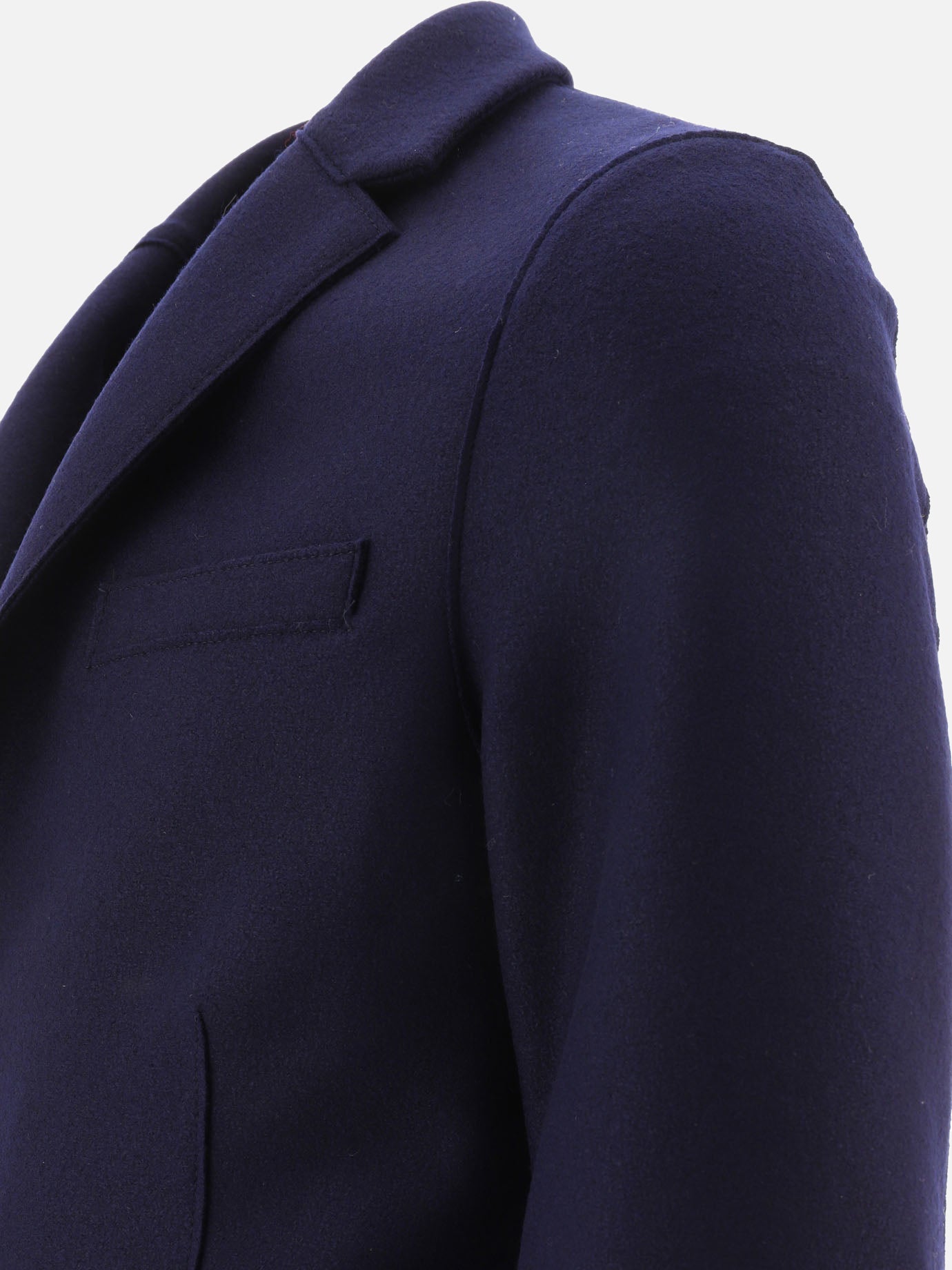 Blazers 100% virgin wool  Blue - Harris Wharf London Men | PDP | VIETTI Online Store | thumbnail_4