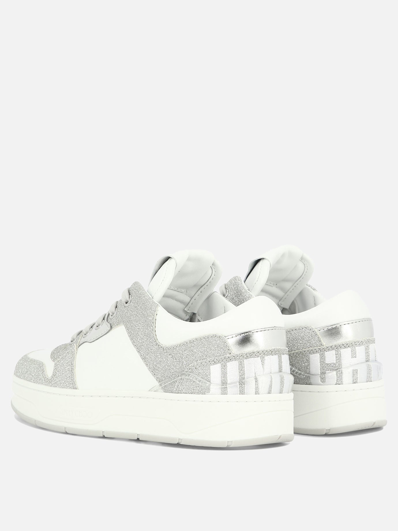 Low top sneakers 100% pelle - 100% gomma  White - Jimmy Choo Women | PDP | VIETTI Online Store | Zoom-Modal_4
