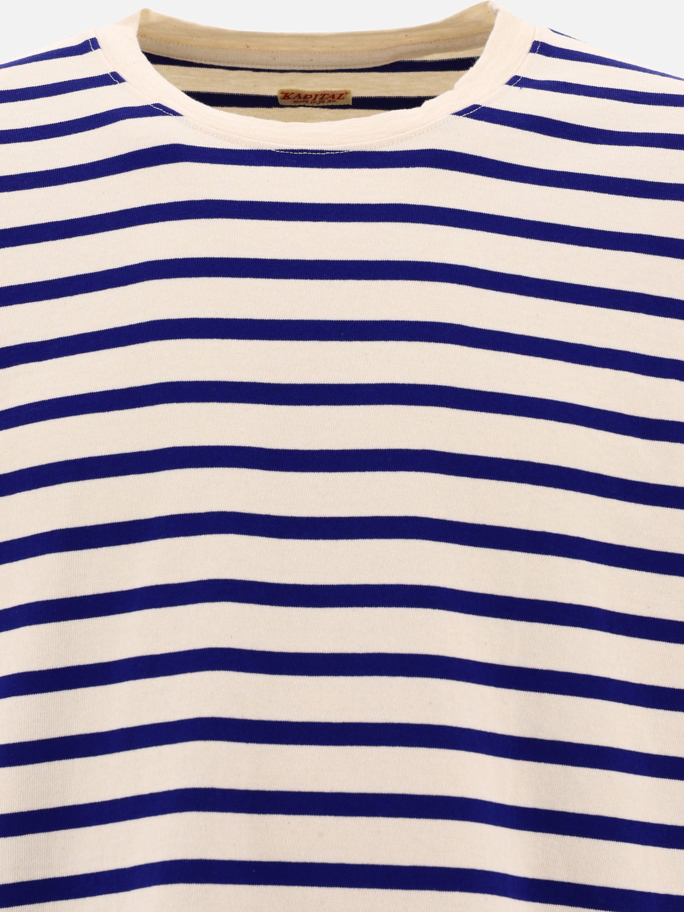 Crewneck t-shirts 100% cotone  Blue - KAPITAL Men | PDP | VIETTI Online Store | thumbnail_3