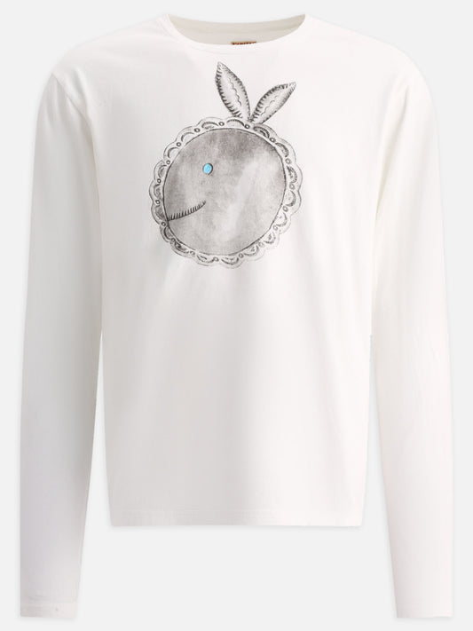 Crewneck t-shirts 100% cotone  White - KAPITAL Men | PLP | VIETTI Online Store 

