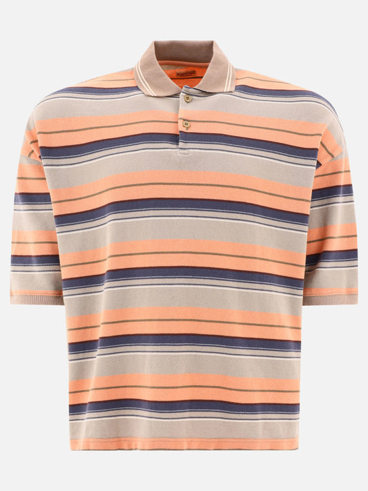 Polo shirts with buttons 100% cotone  Orange - KAPITAL Men | PLP | VIETTI Online Store 
