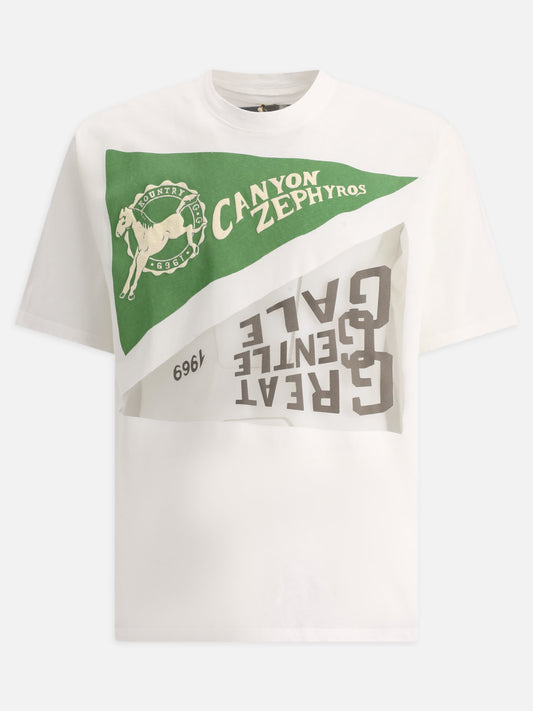Crewneck t-shirts 100% cotone  White - KAPITAL Men | PLP | VIETTI Online Store 
