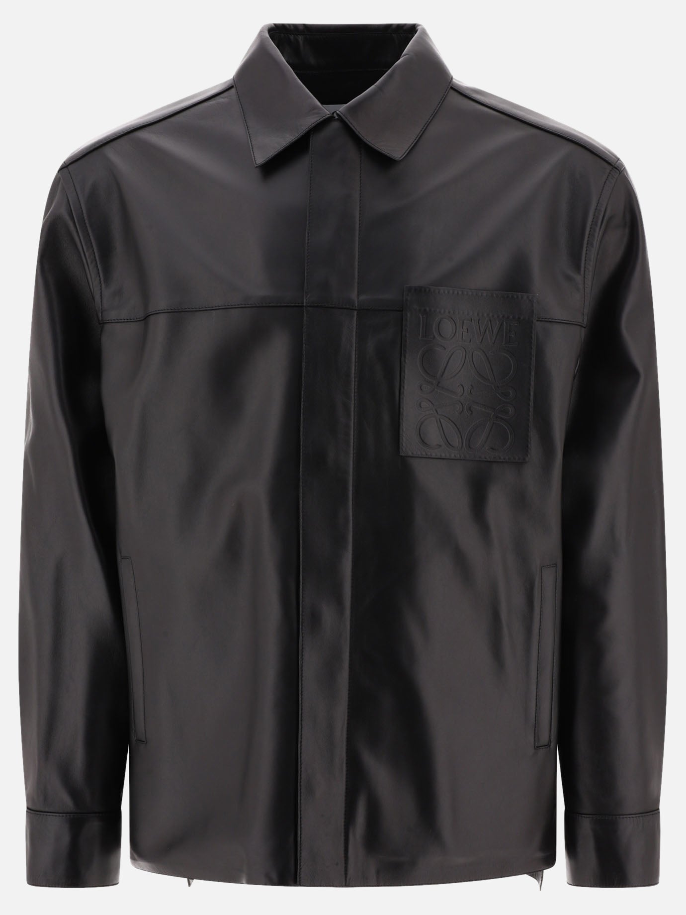 Overshirt jackets 100% nappa  Black - Loewe Men | PDP | VIETTI Online Store | thumbnail