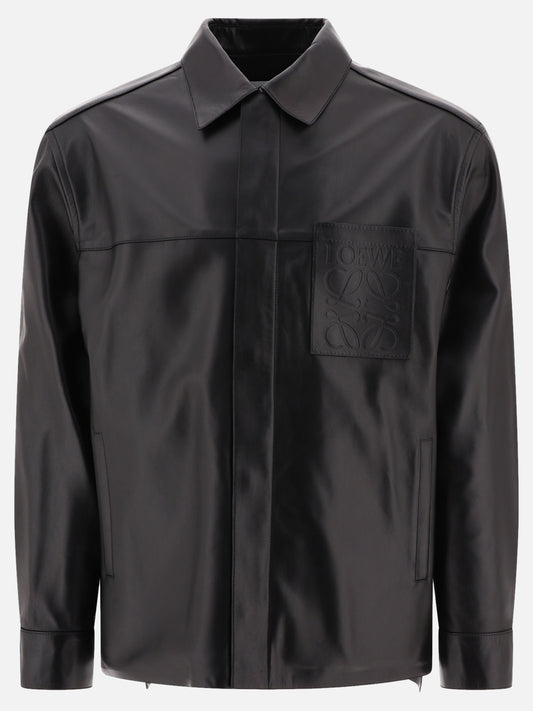 Overshirt jackets 100% nappa  Black - Loewe Men | PLP | VIETTI Online Store 
