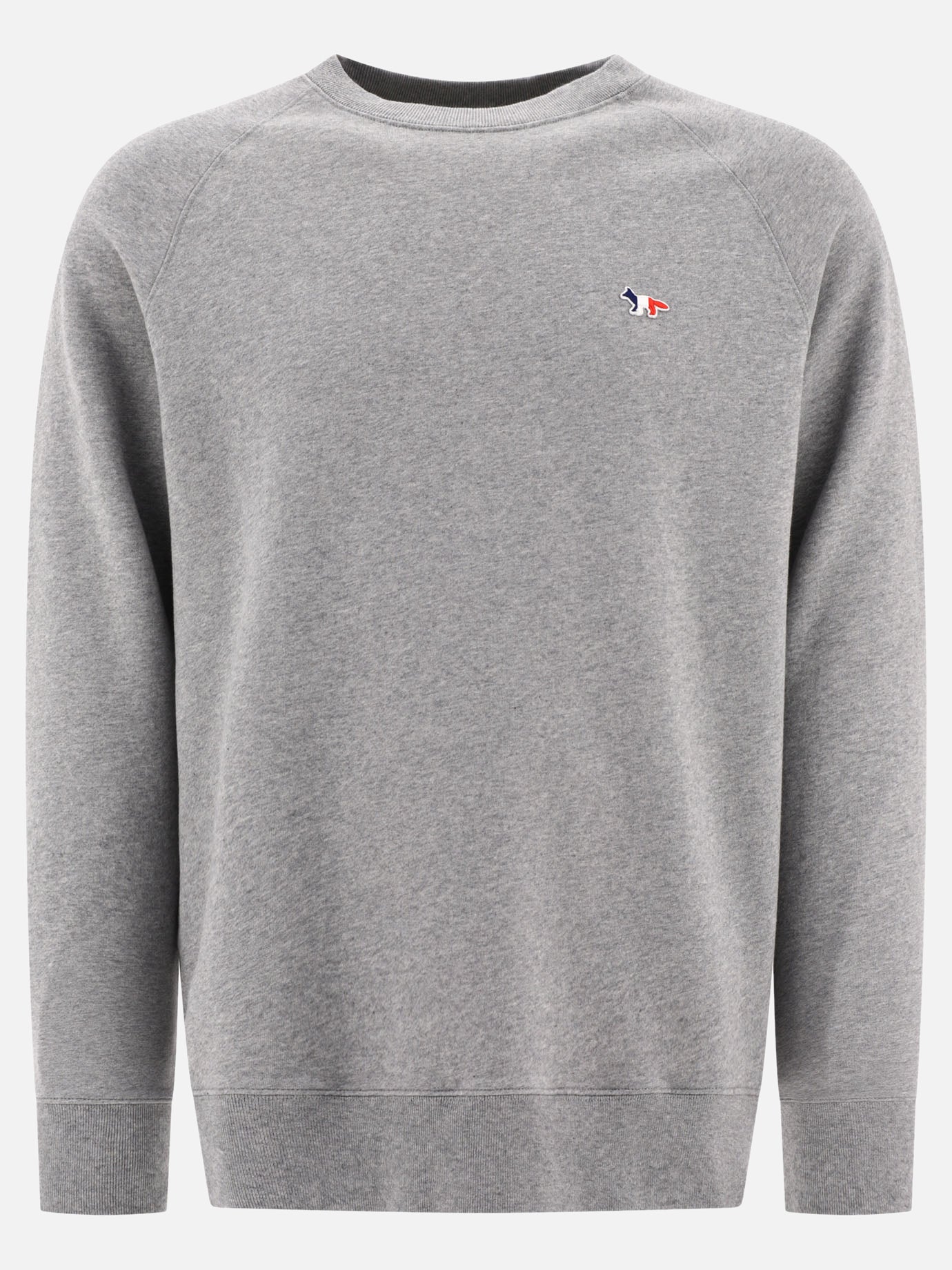 Crewnecks 100% cotone  Grey - Maison Kitsuné Men | PDP | VIETTI Online Store | thumbnail