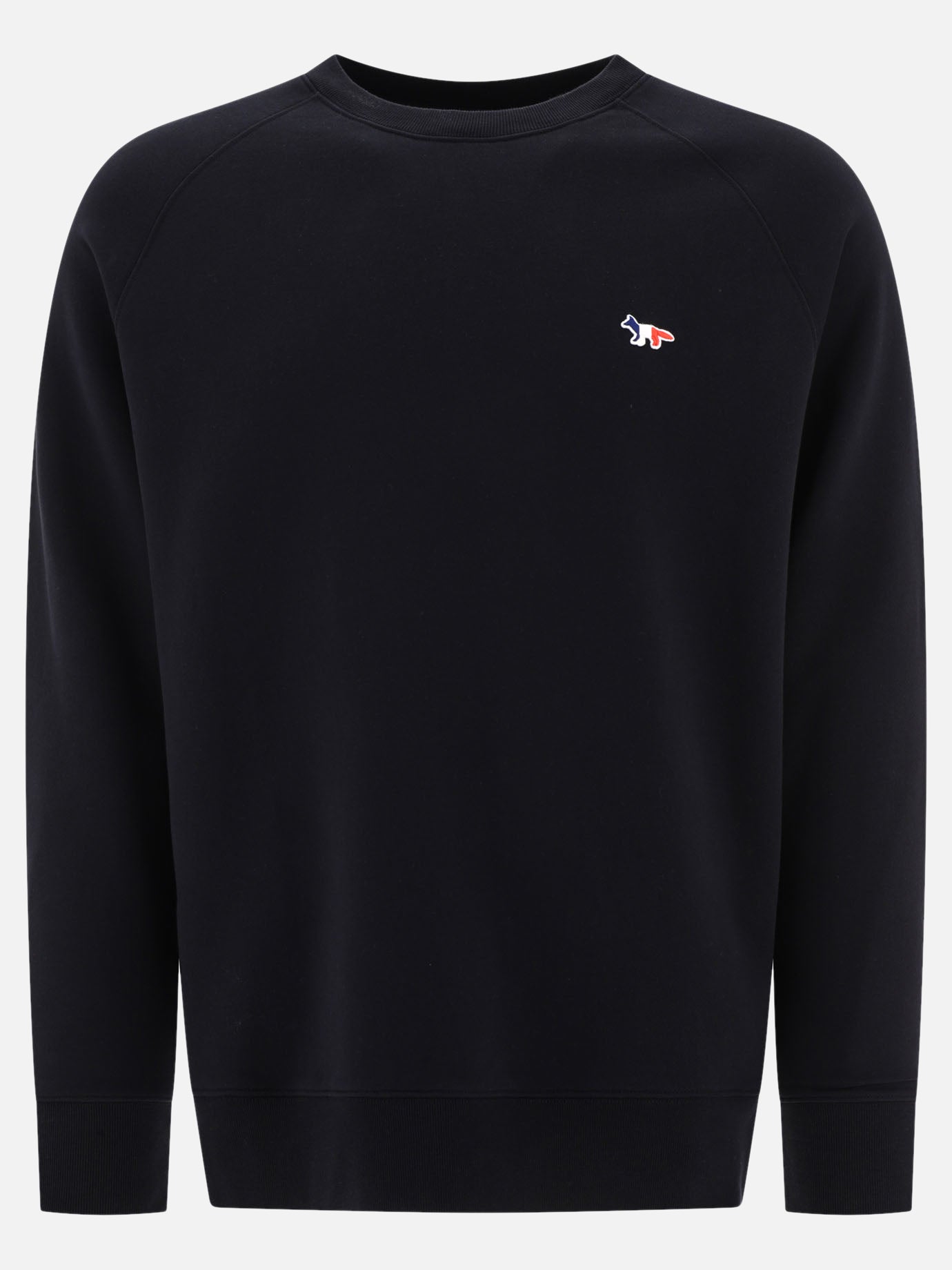 Crewnecks 100% cotone  Black - Maison Kitsuné Men | PDP | VIETTI Online Store | Zoom-Modal
