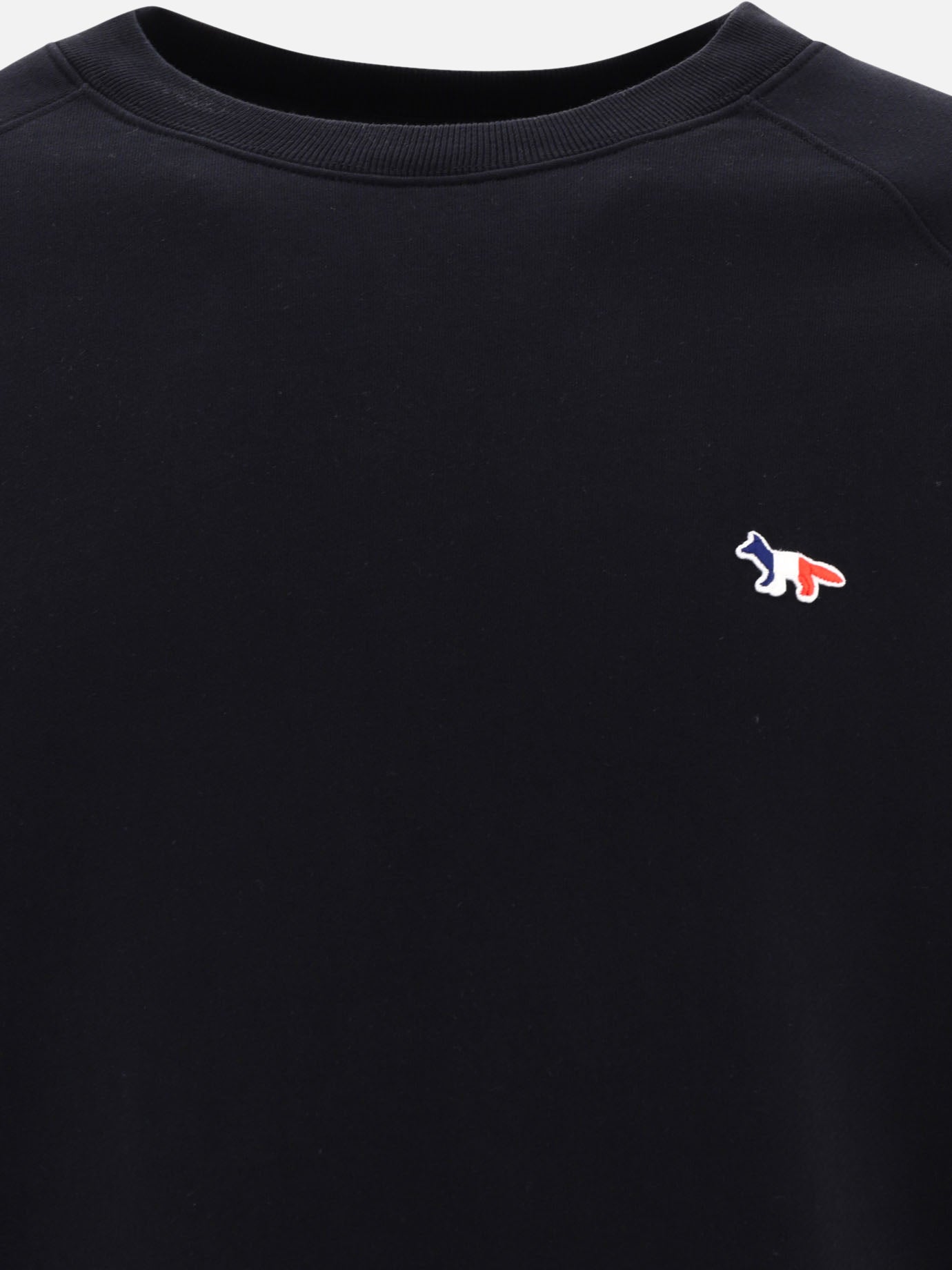 Crewnecks 100% cotone  Black - Maison Kitsuné Men | PDP | VIETTI Online Store | Zoom-Modal_3

