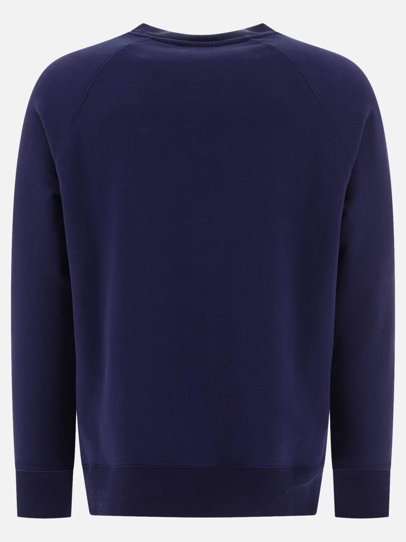Crewnecks 100% cotone  Blue - Maison Kitsuné Men | PDP | VIETTI Online Store | Zoom-Modal_2

