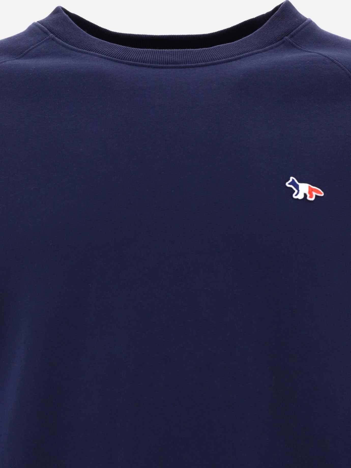 Crewnecks 100% cotone  Blue - Maison Kitsuné Men | PDP | VIETTI Online Store | Zoom-Modal_3
