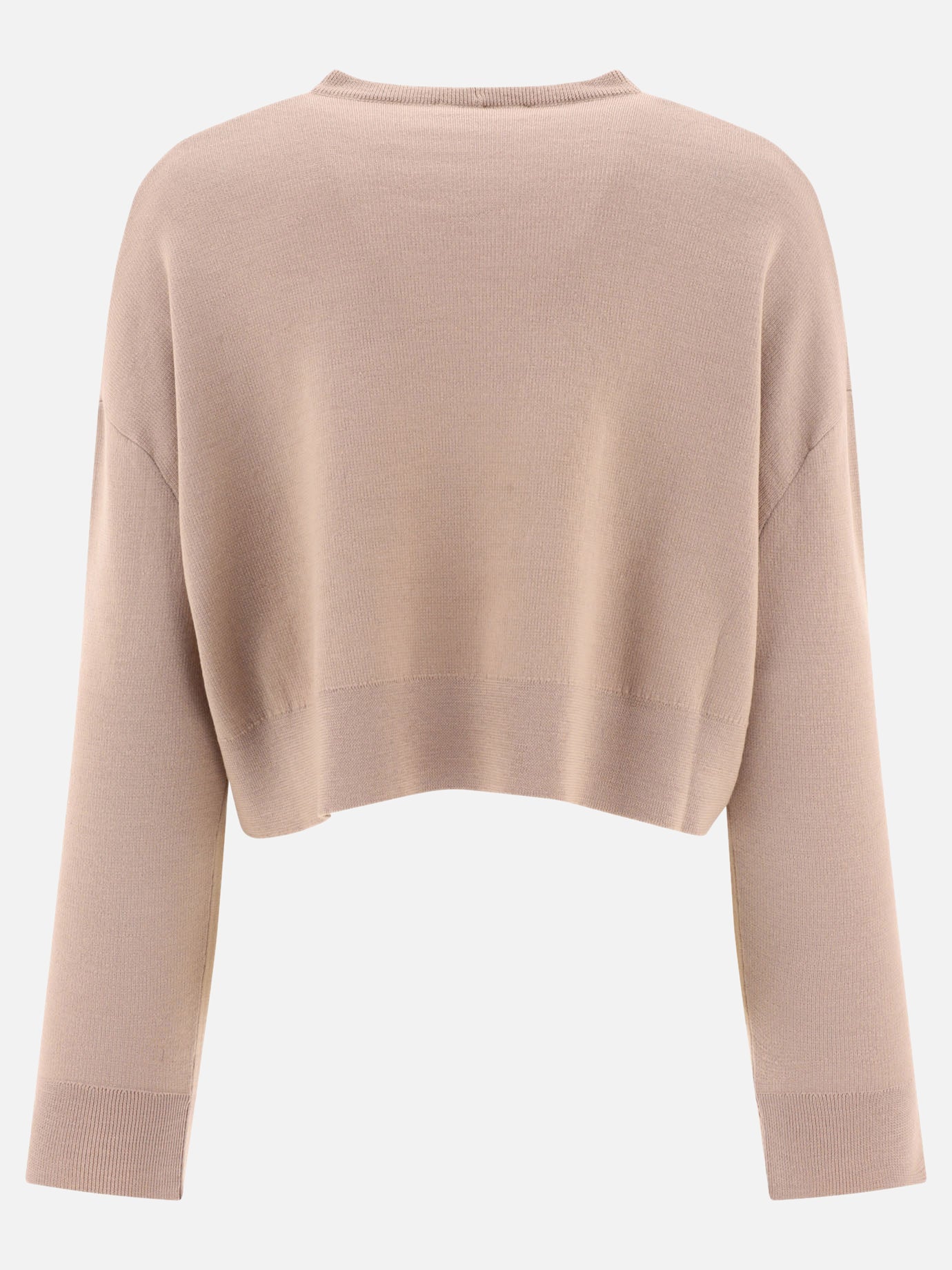 Crewneck sweaters 100% lana vergine  Beige - Max Mara Women | PDP | VIETTI Online Store | thumbnail_2