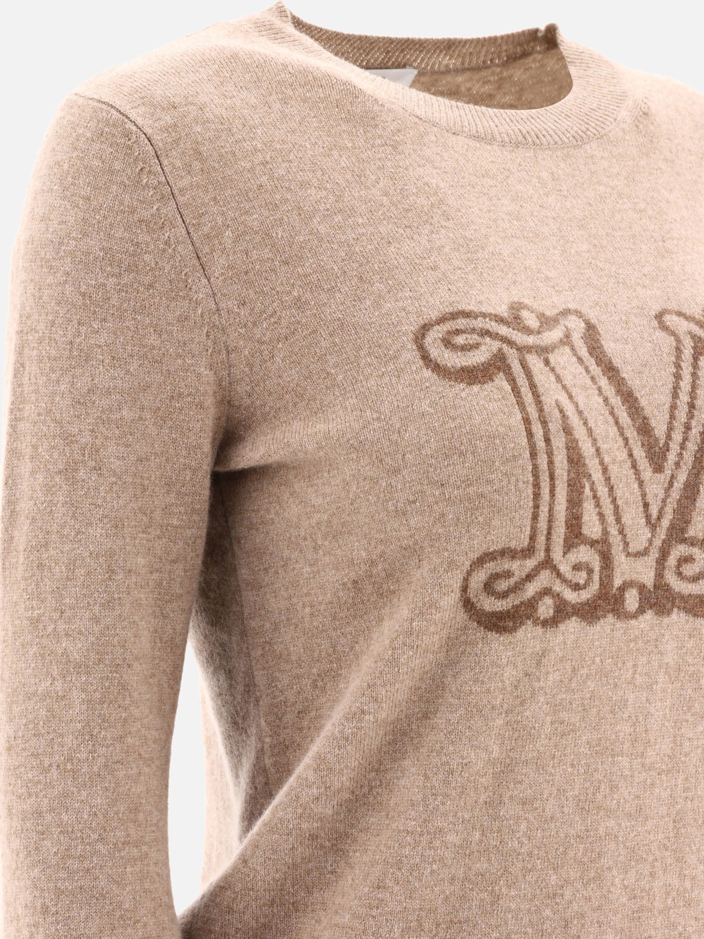 Crewneck sweaters 100% cashemere  Brown - Max Mara Women | PDP | VIETTI Online Store | thumbnail_4