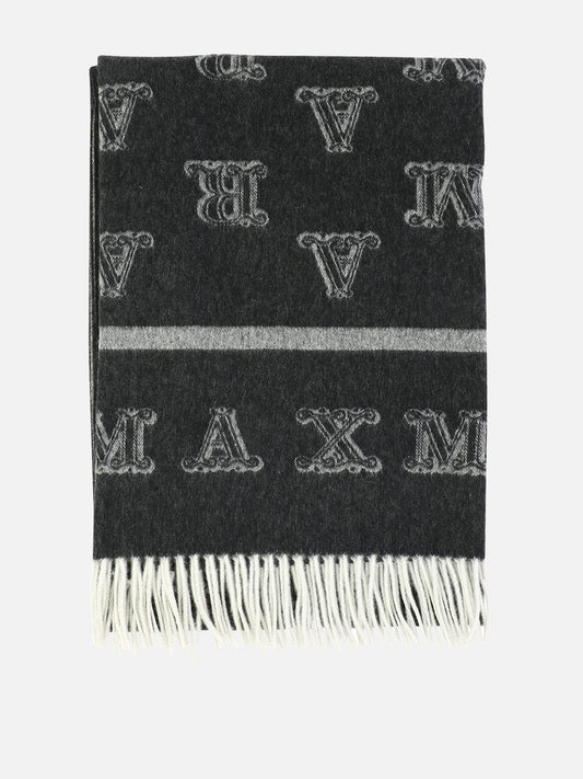 Fringed scarves 100% cashmere  Grey - Max Mara Women | PLP | VIETTI Online Store 
